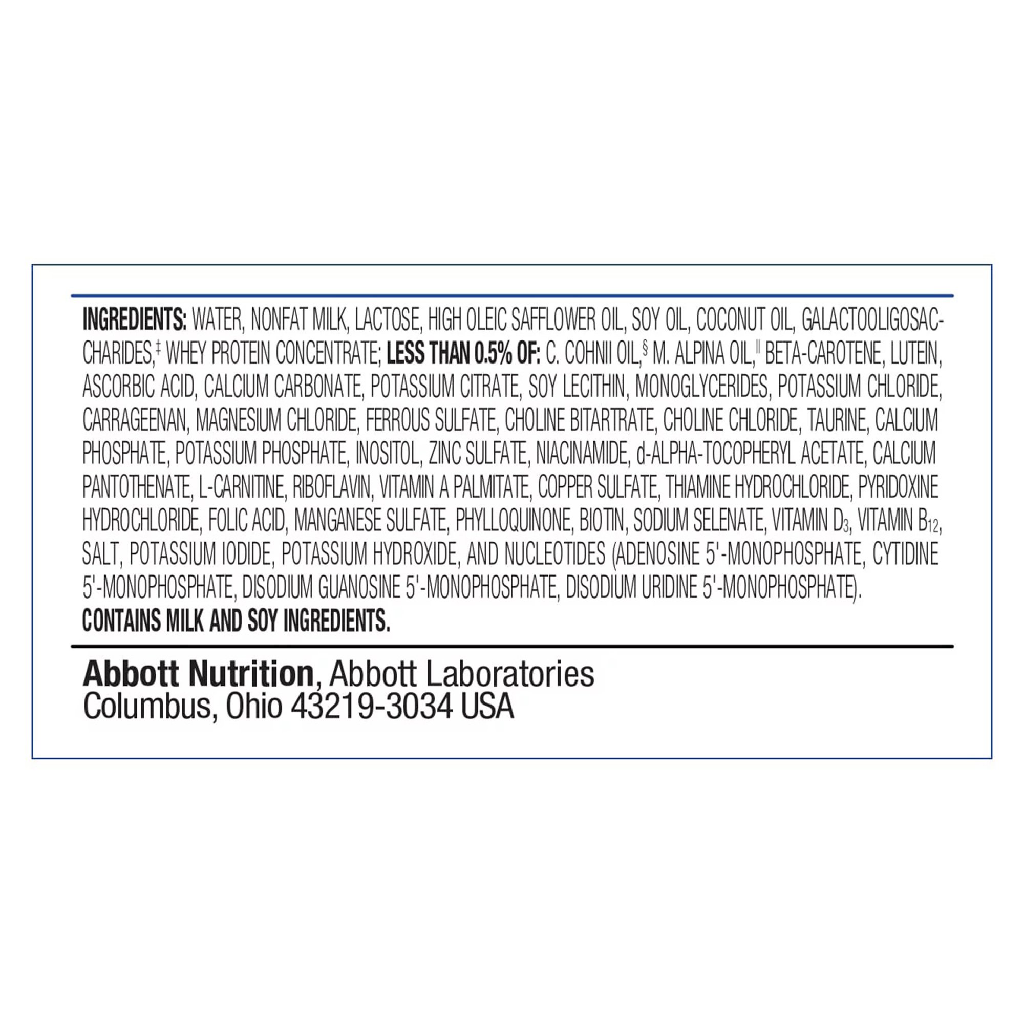 Abbott Nutrition - 56973 Similac® Advance® Liquid Concentrate Infant Formula