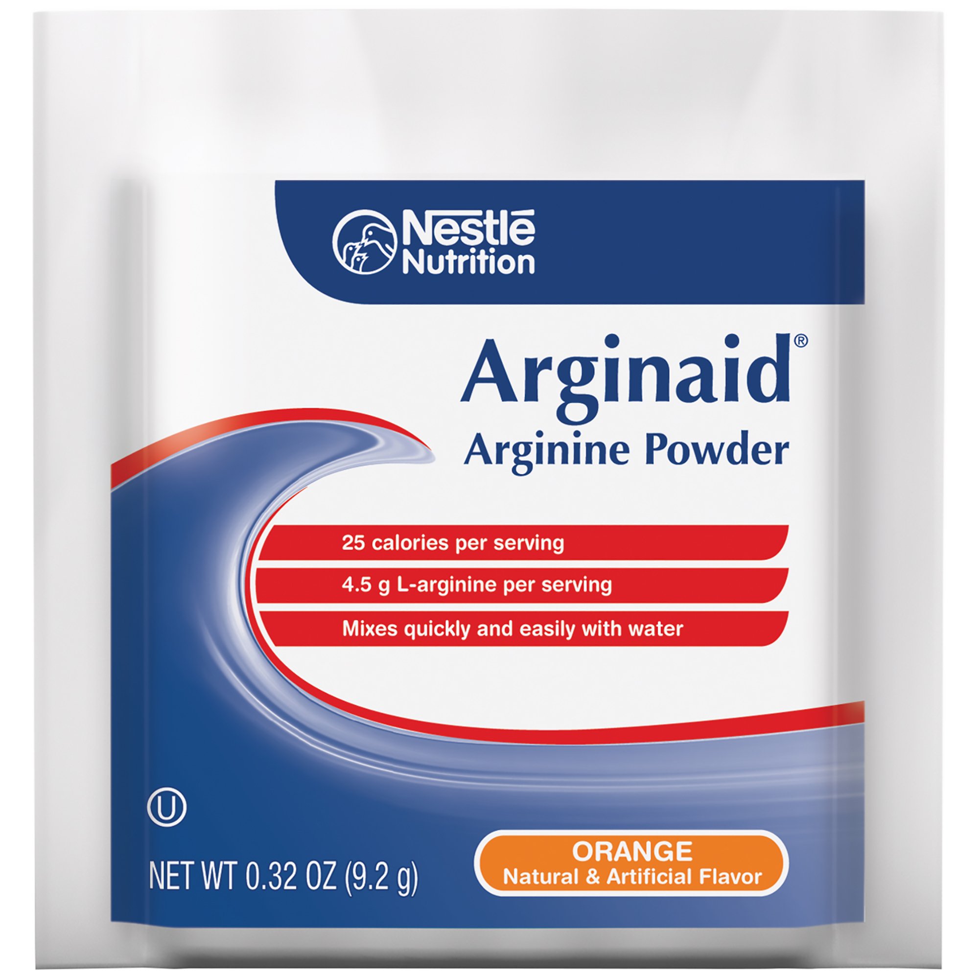 Nestle Healthcare Nutrition 10043900359837 - Arginaid® Orange Arginine Powder - 1/Each, 14/Box, 56/Case