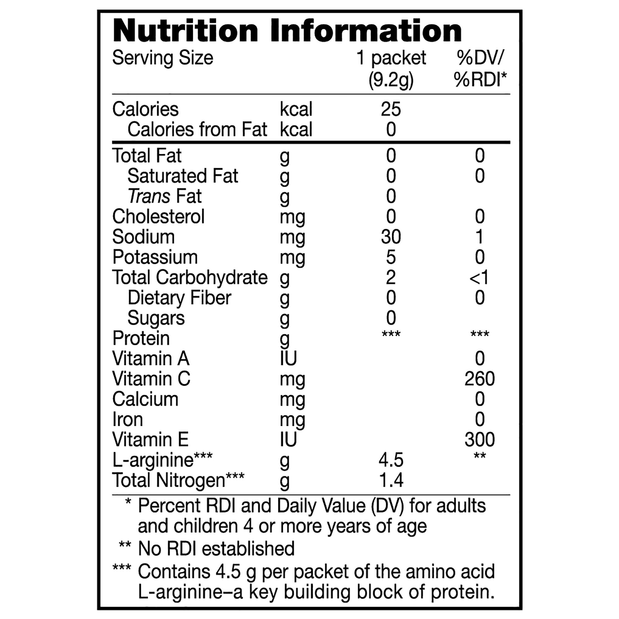 Nestle Healthcare Nutrition 10043900359837 - Arginaid® Orange Arginine Powder - 1/Each, 14/Box, 56/Case
