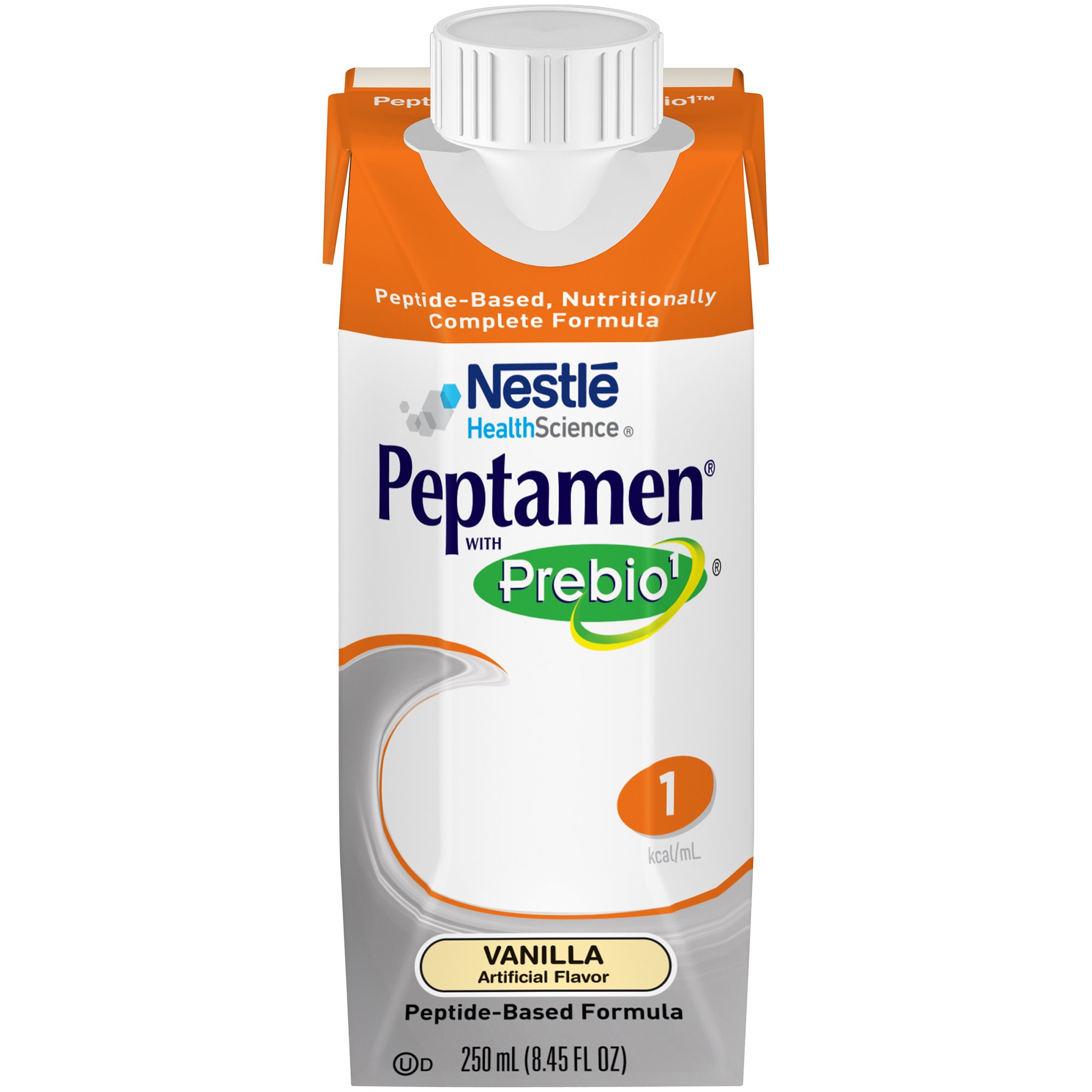Nestle Healthcare Nutrition - 10798716181850 Peptamen® with Prebio 1™ Vanilla Peptide-Based Formula