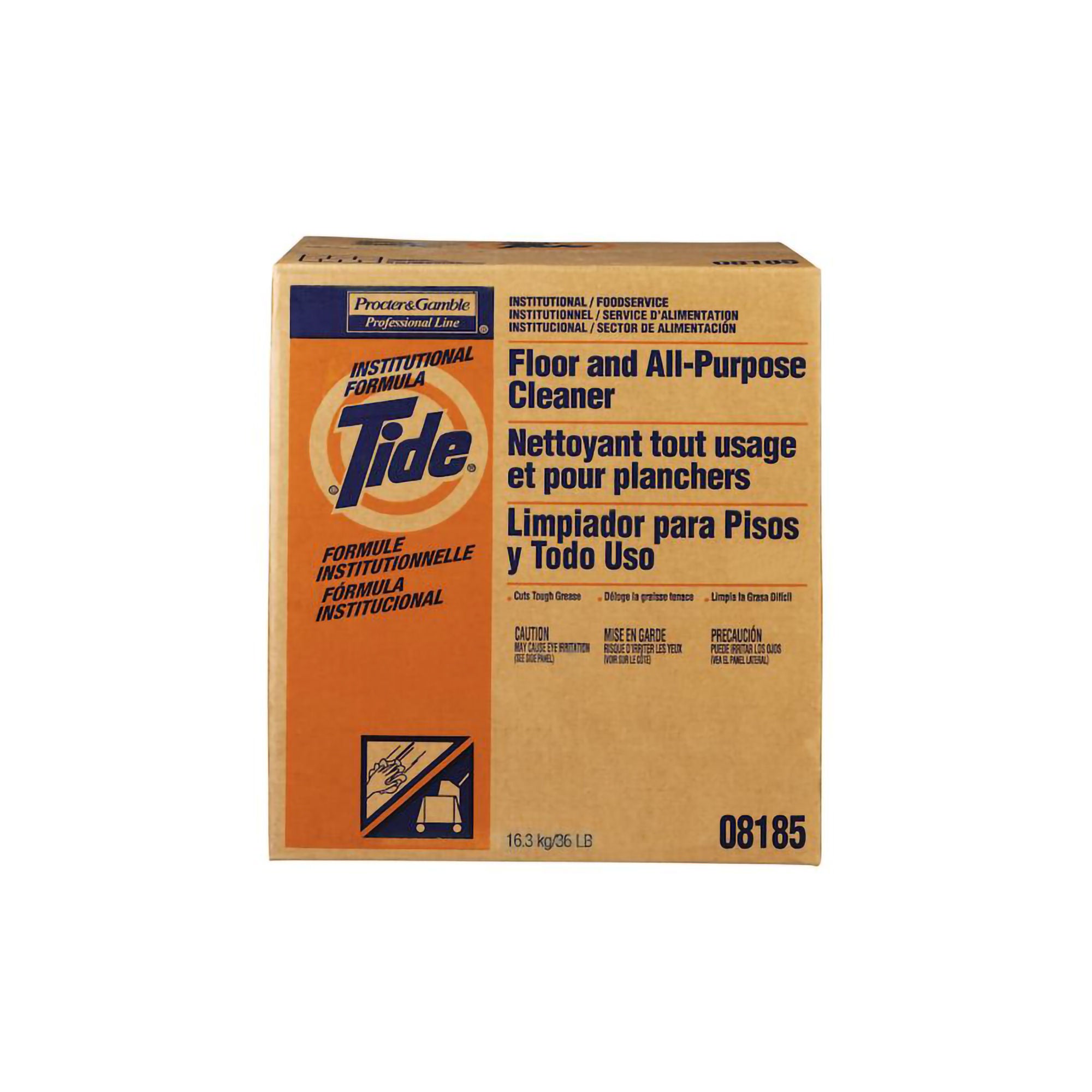 RJ Schinner Co - 02364 Surface Cleaner Tide® Floor and All Purpose Manual Scoop Powder Concentrate 36 lbs. Box Unscented NonSterile