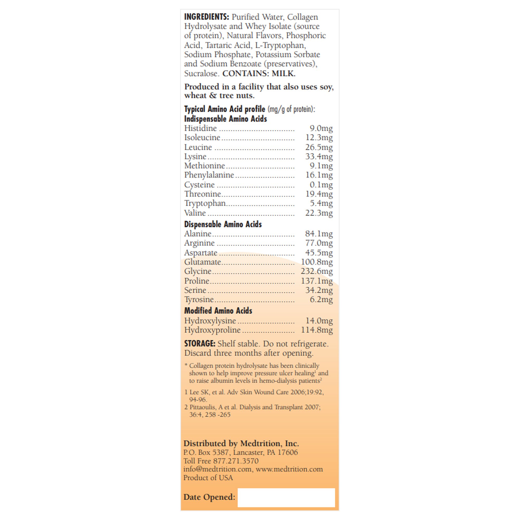 Medtrition-National Nutrition 11525 - ProSource NoCarb™ NoCarb Liquid, 32-ounce Bottle - 1/Each, 4/Case