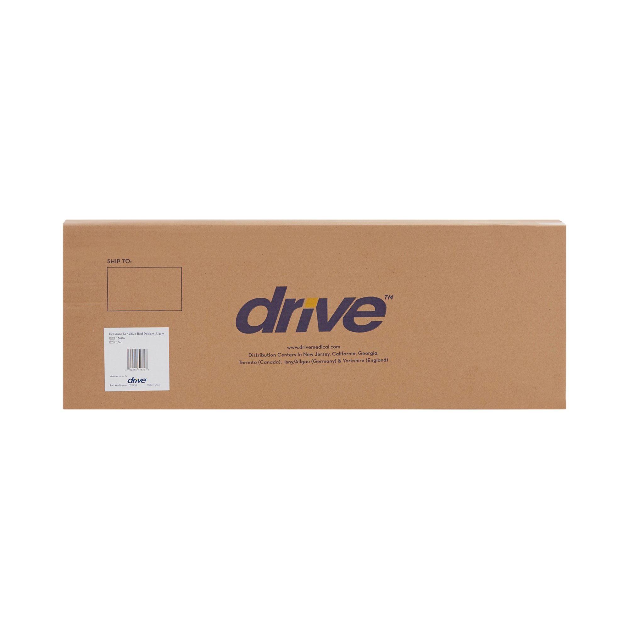 Drive DeVilbiss Healthcare 13606 - drive™ Bed Sensor Pad Alarm System, 11 x 30 Inch - 1/Each