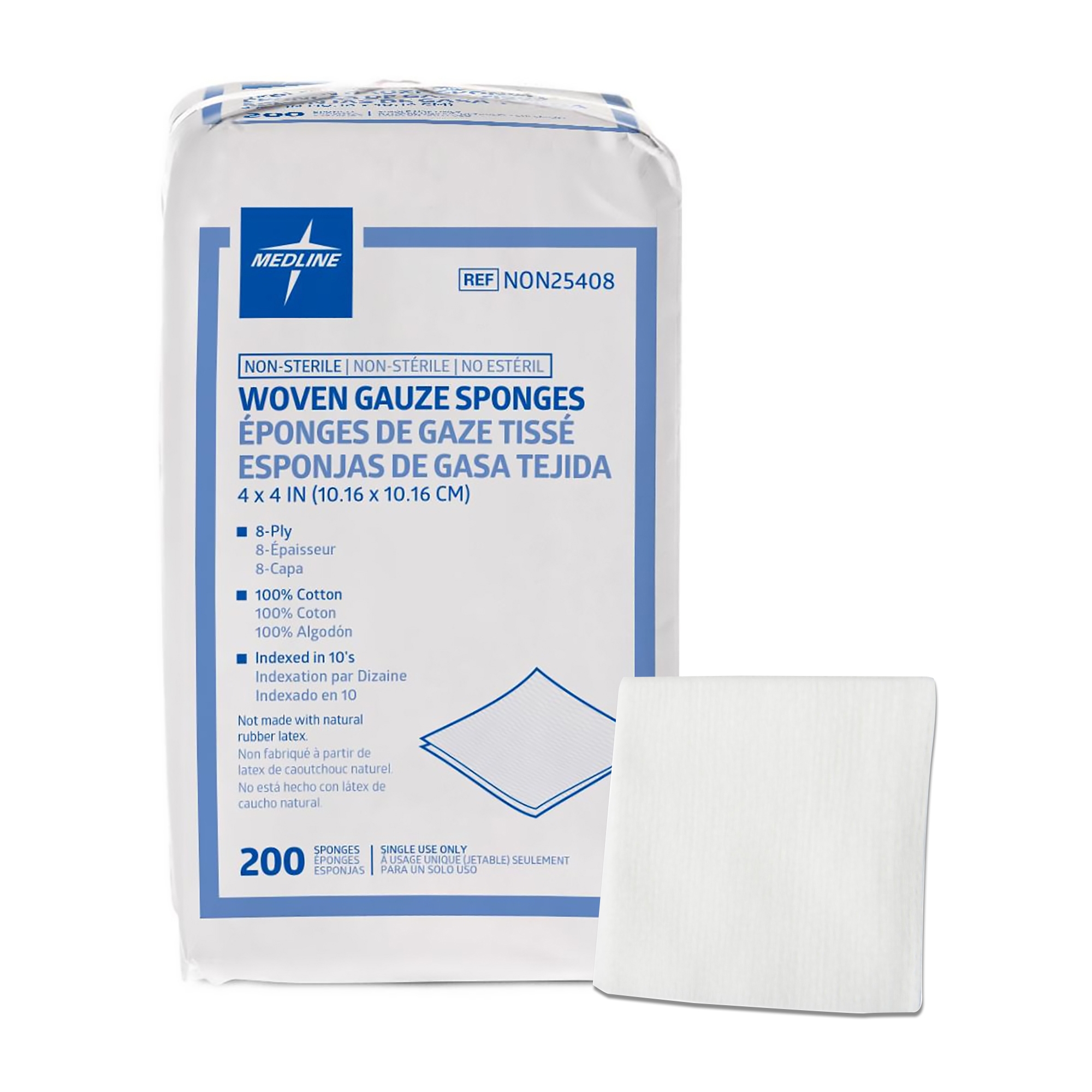 Medline - NON25408 Medline Gauze Sponge