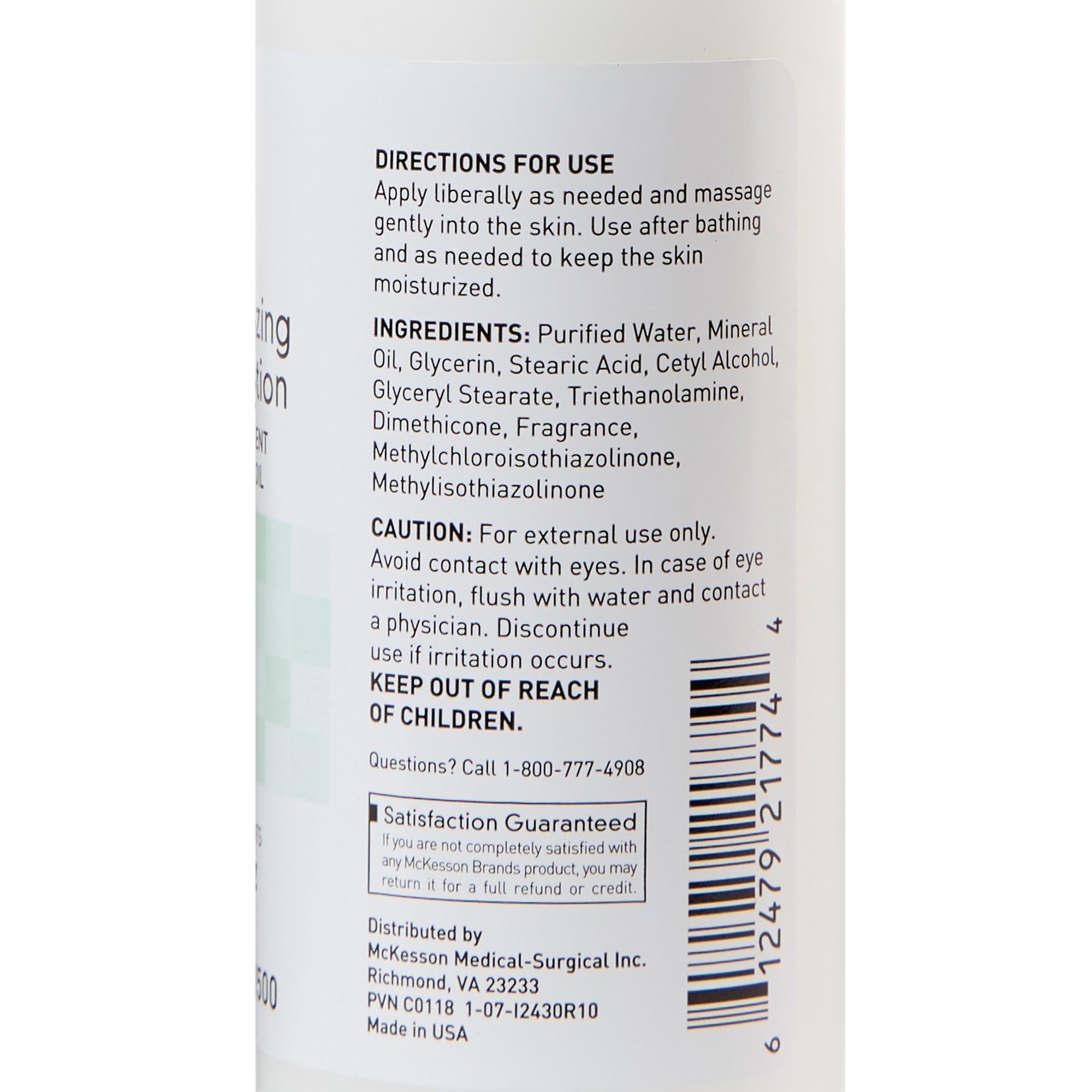 McKesson Brand 94001500 - McKesson Hand and Body Moisturizer, 4-ounce bottle - 1/Each, 12/Dozen, 60/Case