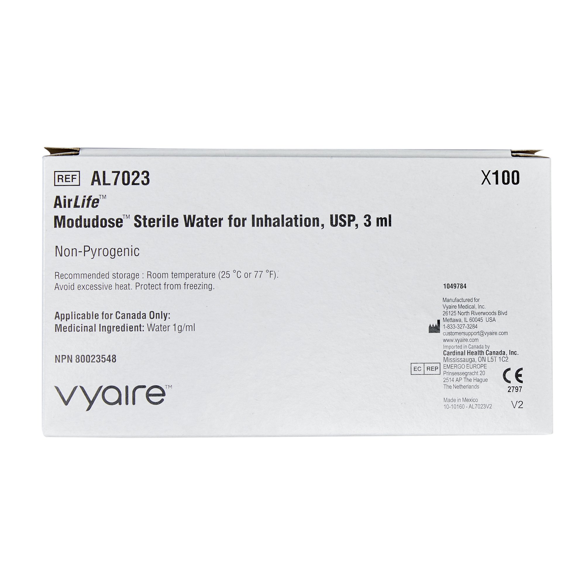 3 mL Unit Dose Vial