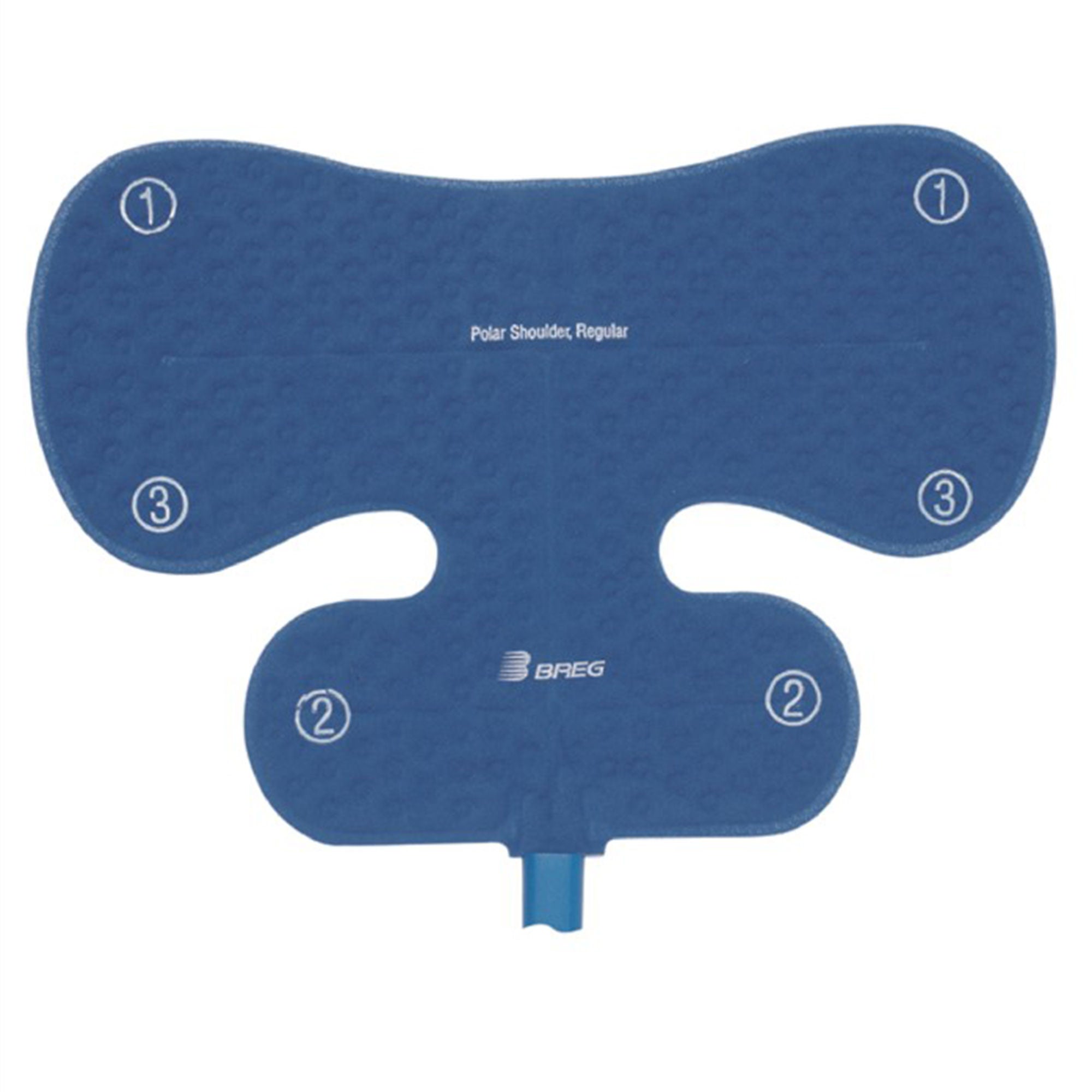 Breg - 04905 Cold Therapy Pad WrapOn™ Shoulder X-Large 13 X 21-1/2 Inch Plastic / Felt / Foam / Elastic Reusable