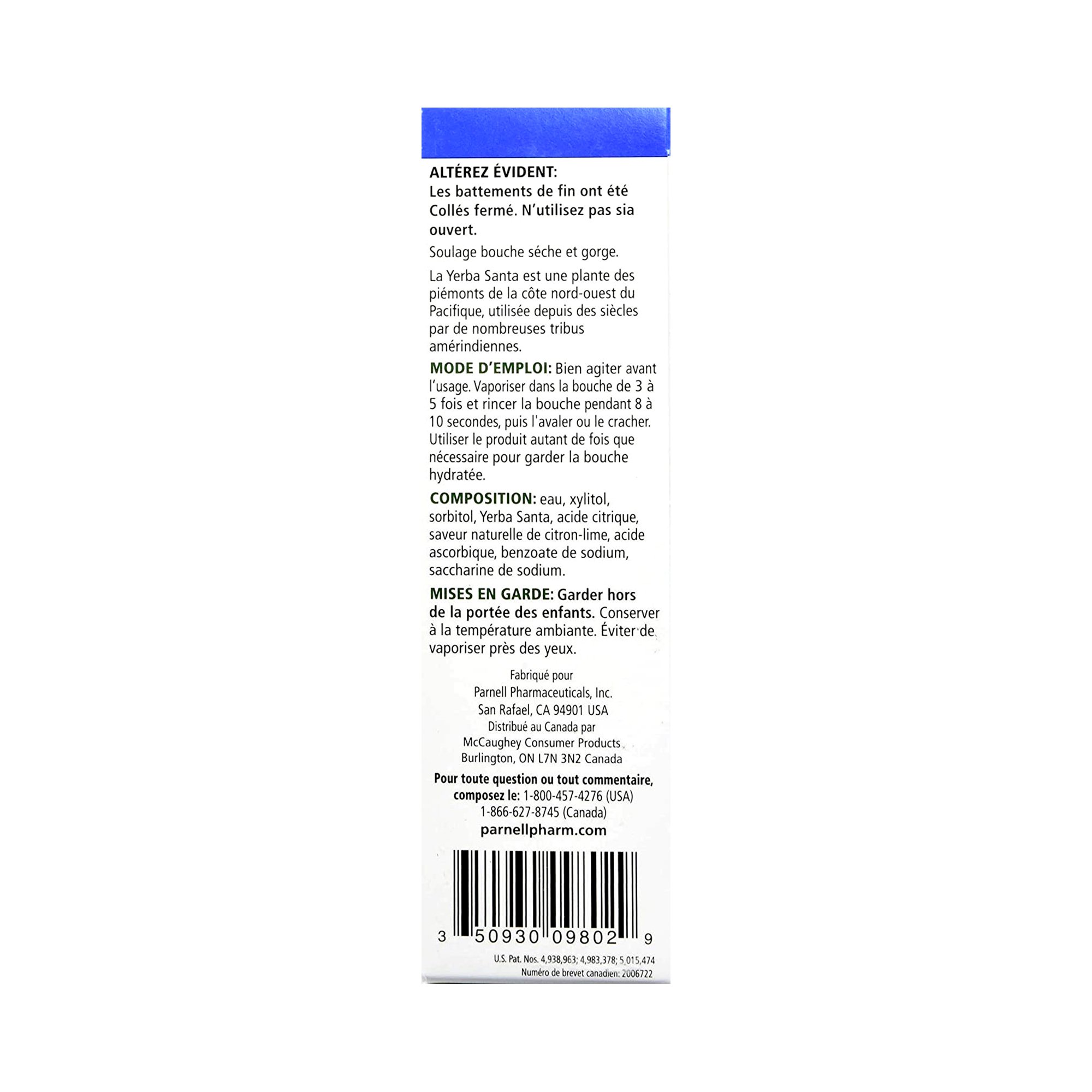 Parnell Pharmaceuticals - 50930009802 Mouth Kote® Mouth Moisturizer