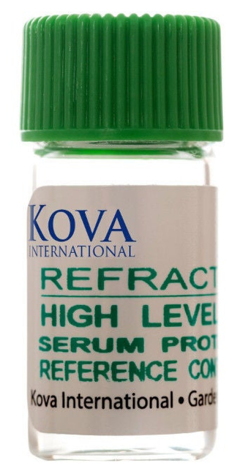 LGC Clinical Diagnostics Inc - K-84654 Refractometry Control KOVA® Refractrol SP Serum Protein High Level 12 X 2 mL
