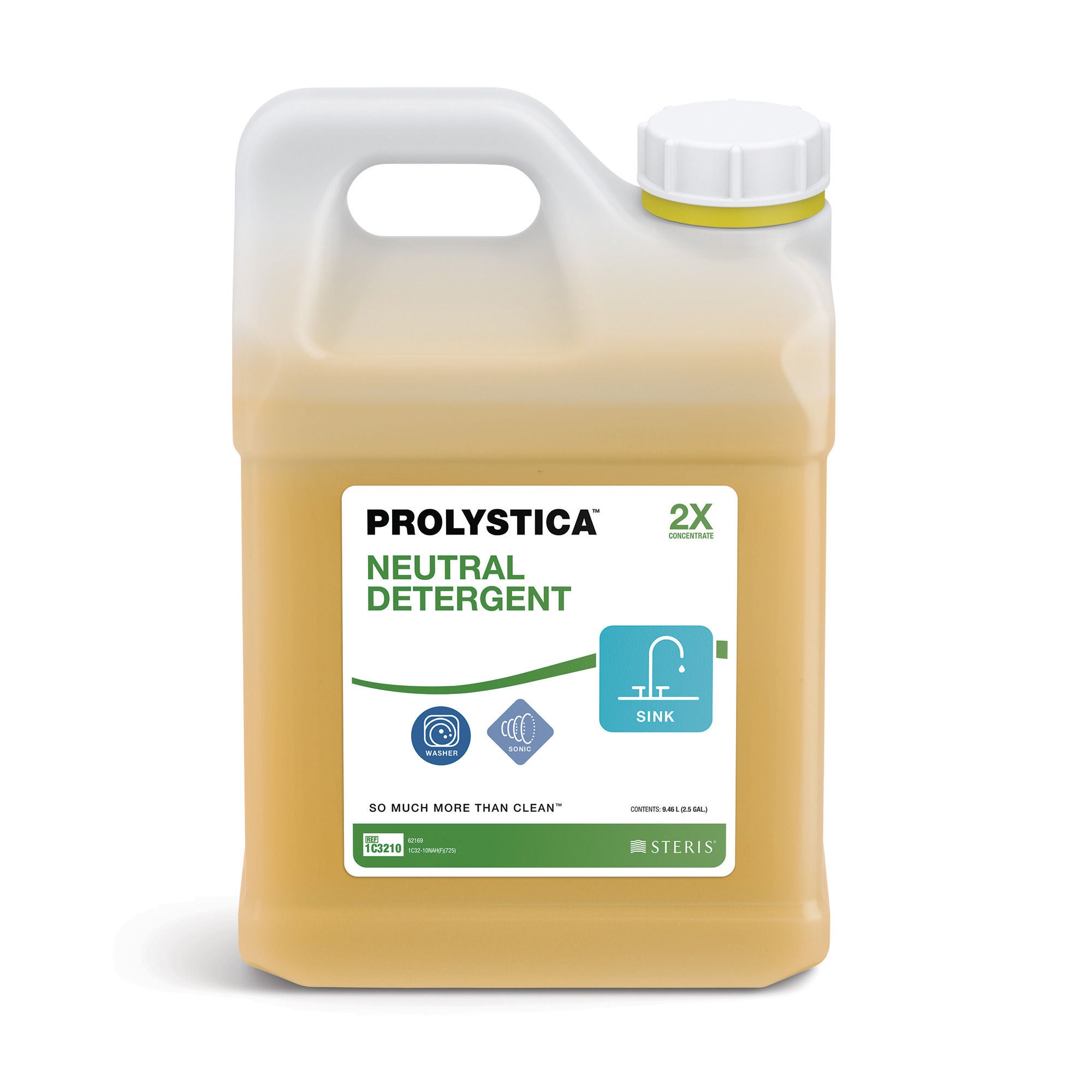 Steris - 1C3210 Neutral Instrument Detergent Prolystica® 2X Concentrate Liquid Concentrate 2.5 gal. Container Floral Scent
