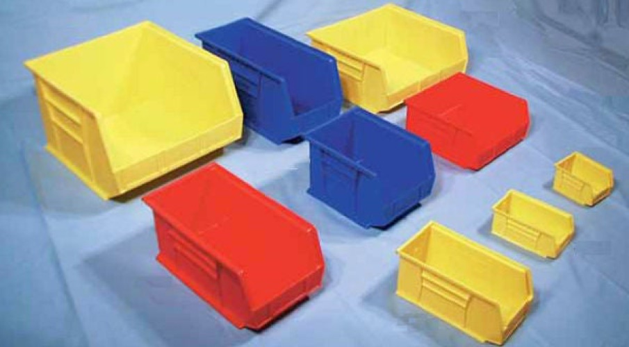 Healthmark Industries - 30-210 BL Storage Bin Blue Plastic 5.38 X 4.12 X 3 Inch