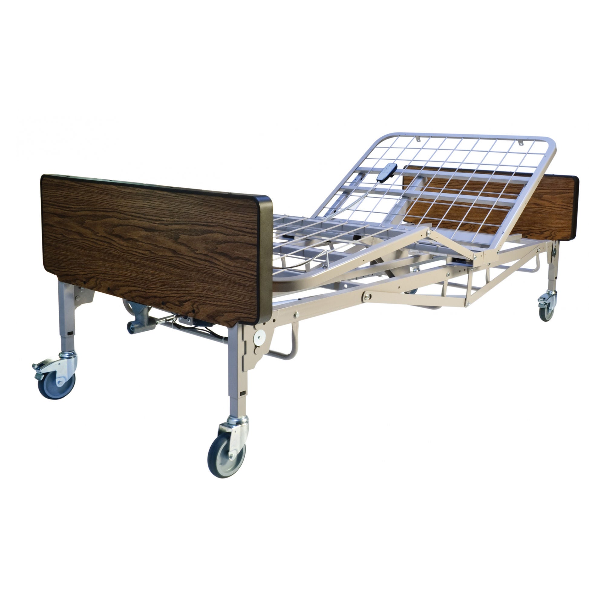 Graham-Field - ABL-B700 Electric Bariatric Bed Lumex® Institutional / Home Care 87 Inch Length Grid Deck 3 Functions 17 to 27 Inch Height Range