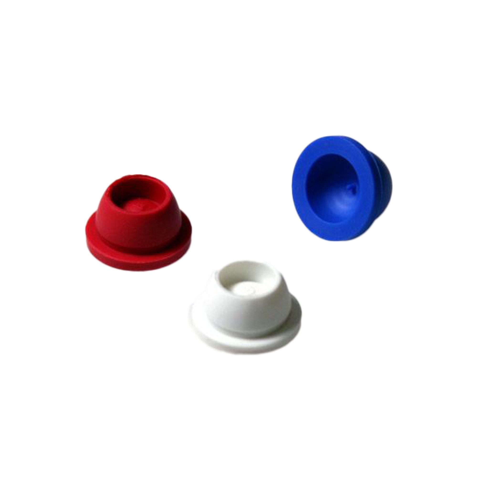 Globe Scientific 113150B - Globe® Scientific Tube Closure for 13 mm Vacuum and Test Tubes - 1000/Bag