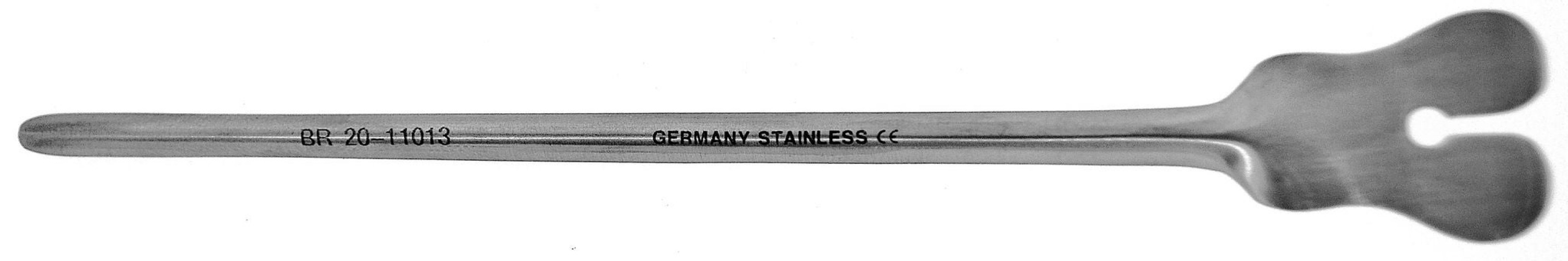 BR Surgical - BR20-11013 Grooved Director and Tongue Tie BR Surgical 5-1/8 Inch Length Plain End NonSterile