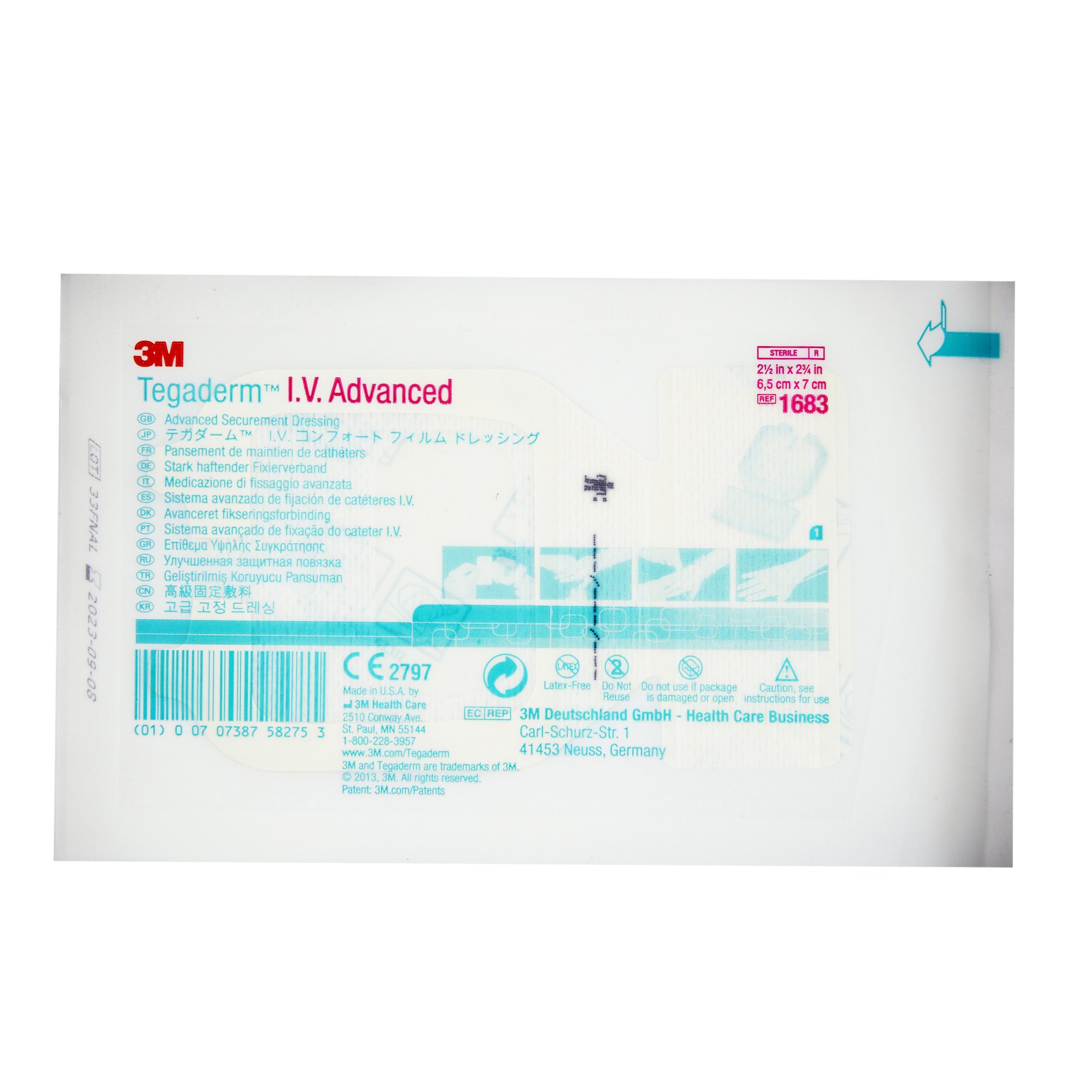 3M Tegaderm IV Dressing 1683 by Solventum