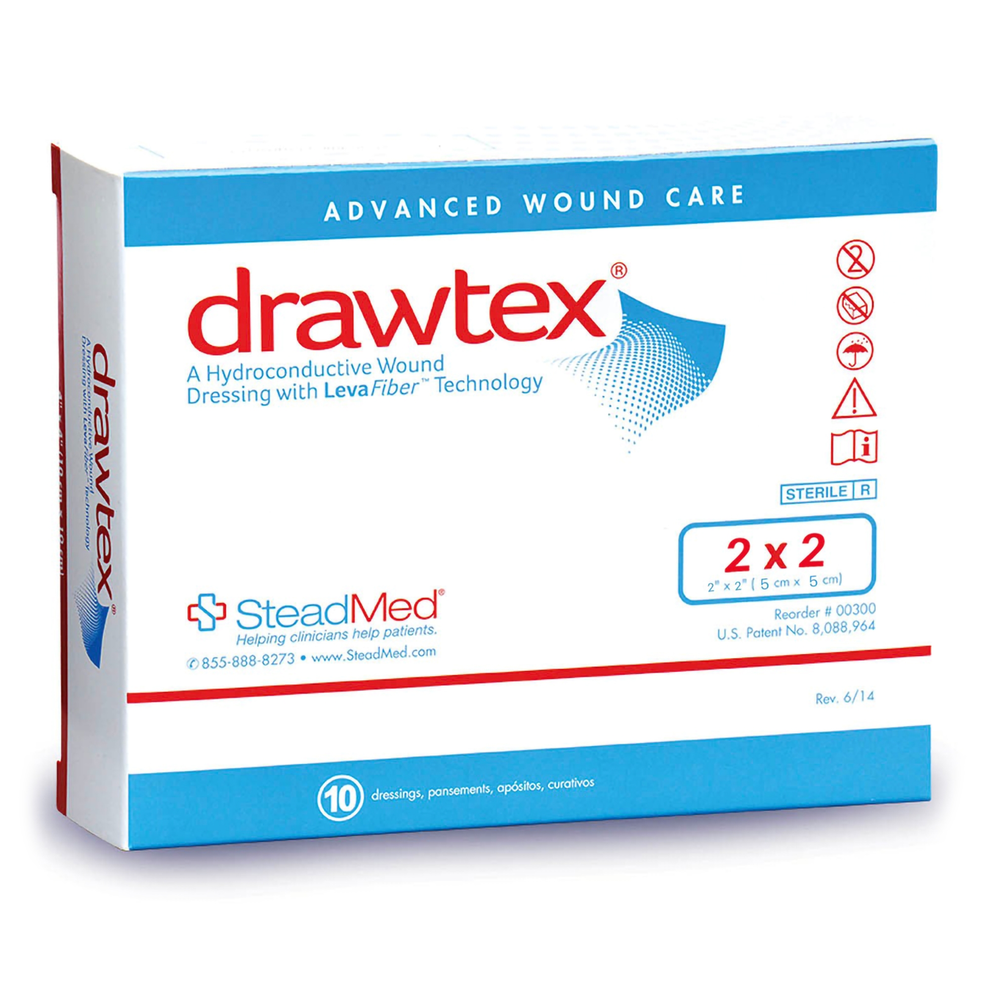 Urgo Medical North America LLC - 00300 Drawtex® Nonadherent Dressing