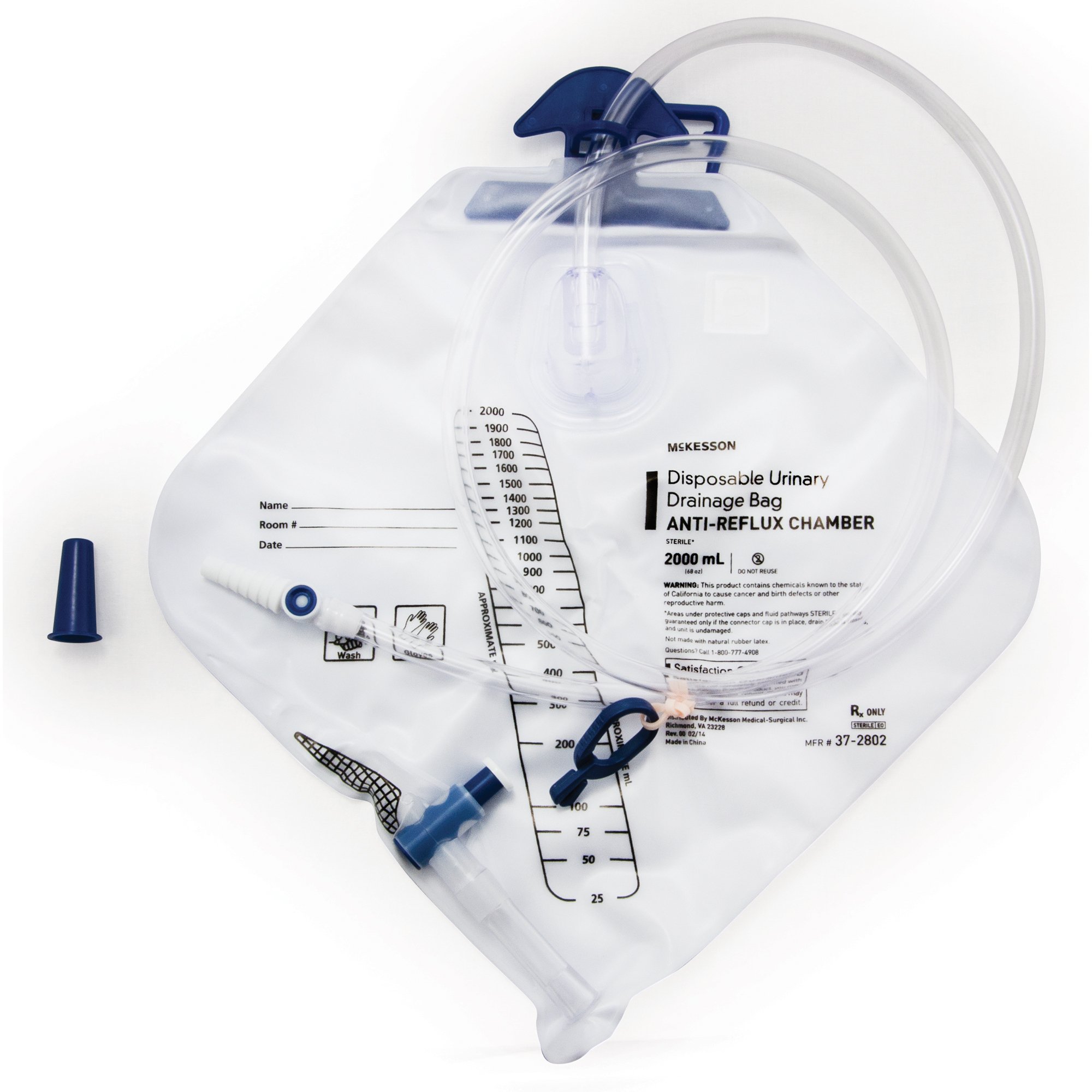McKesson Brand - 37-2802 McKesson Urinary Drain Bag