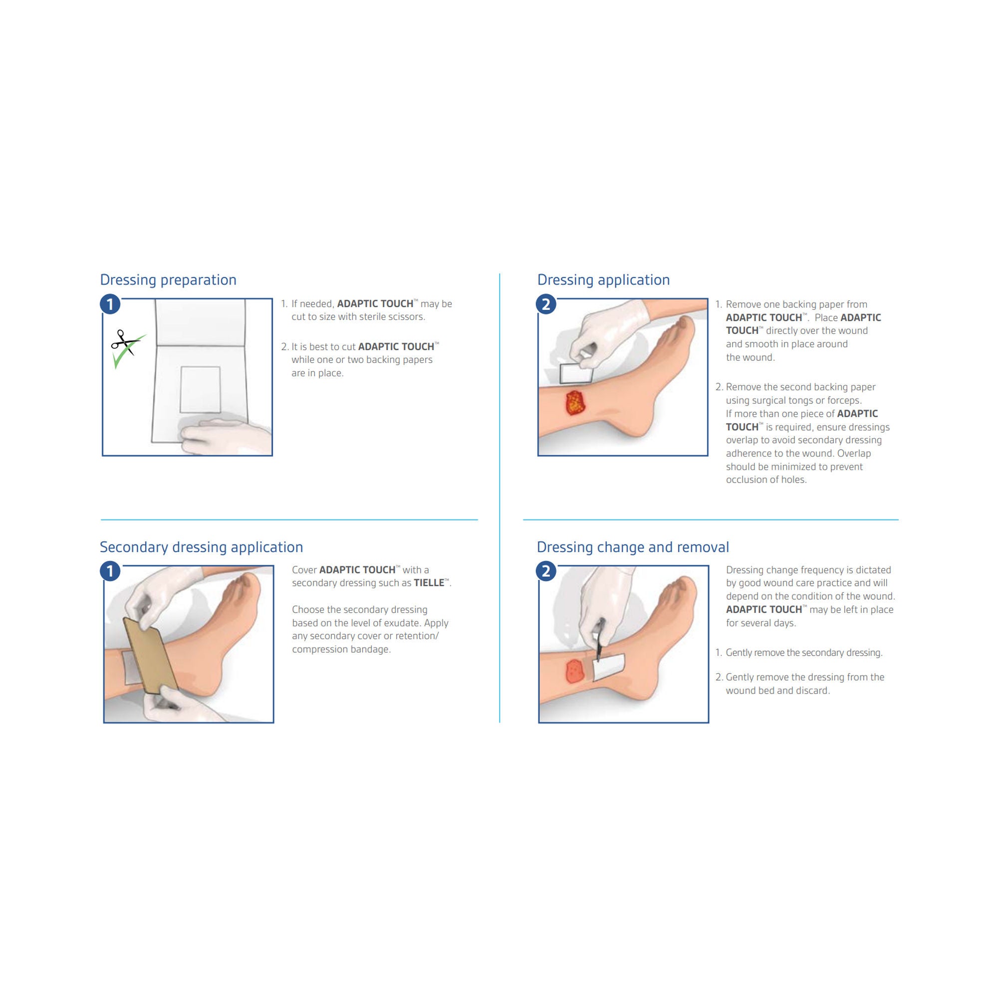 Solventum Corporation - 500502 Wound Contact Layer Dressing 3M™ Adaptic™ Touch 3 X 4 Inch Sterile