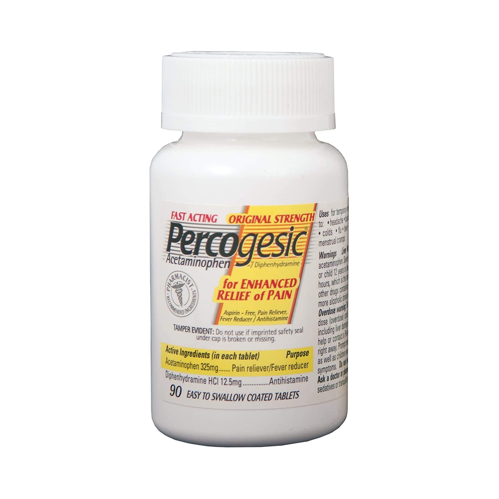 Medtech Laboratories - 75137000495 Percogesic® Acetaminophen / Diphenhydramine Pain and Allergy Relief
