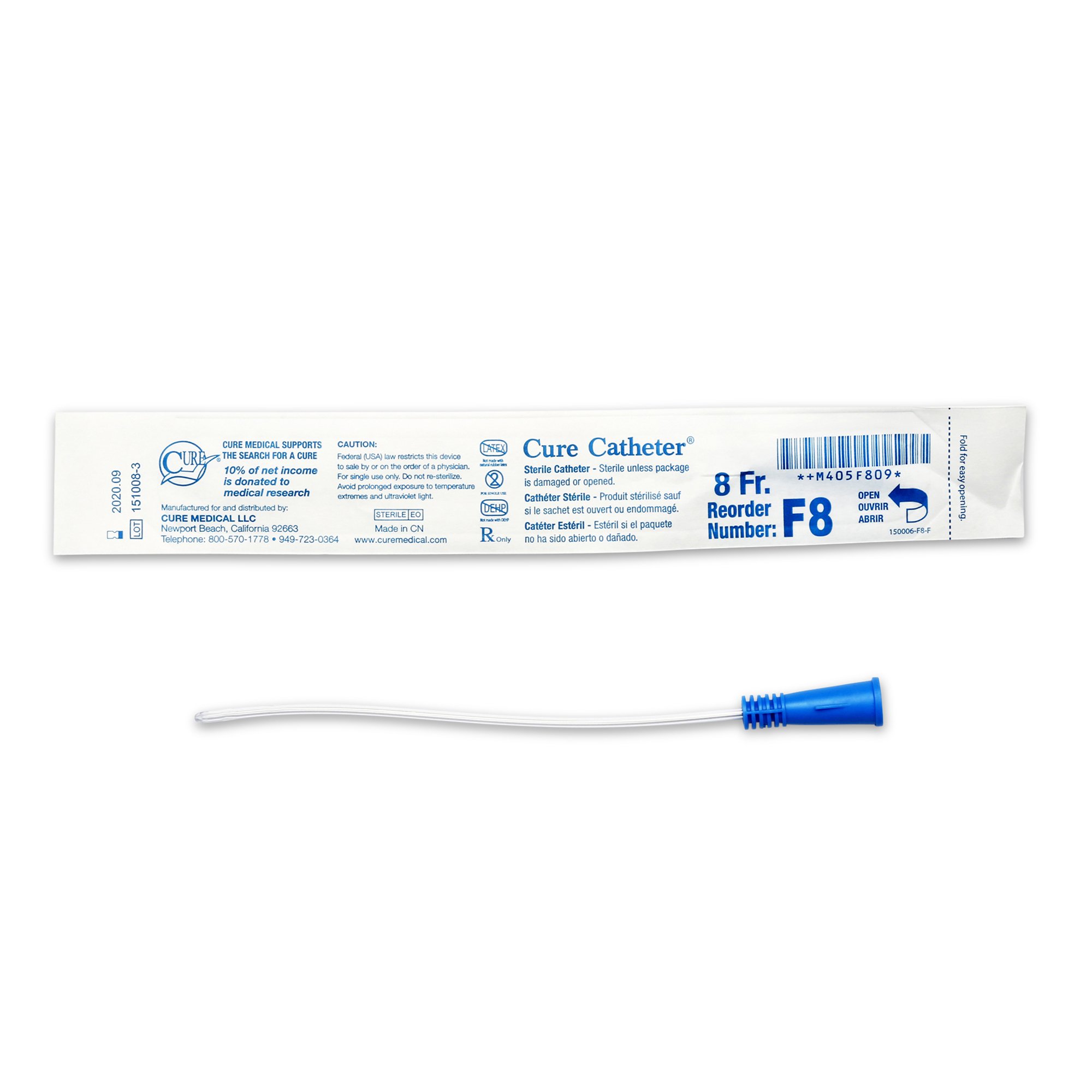 ConvaTec - F8 Cure Catheter™ Urethral Catheter