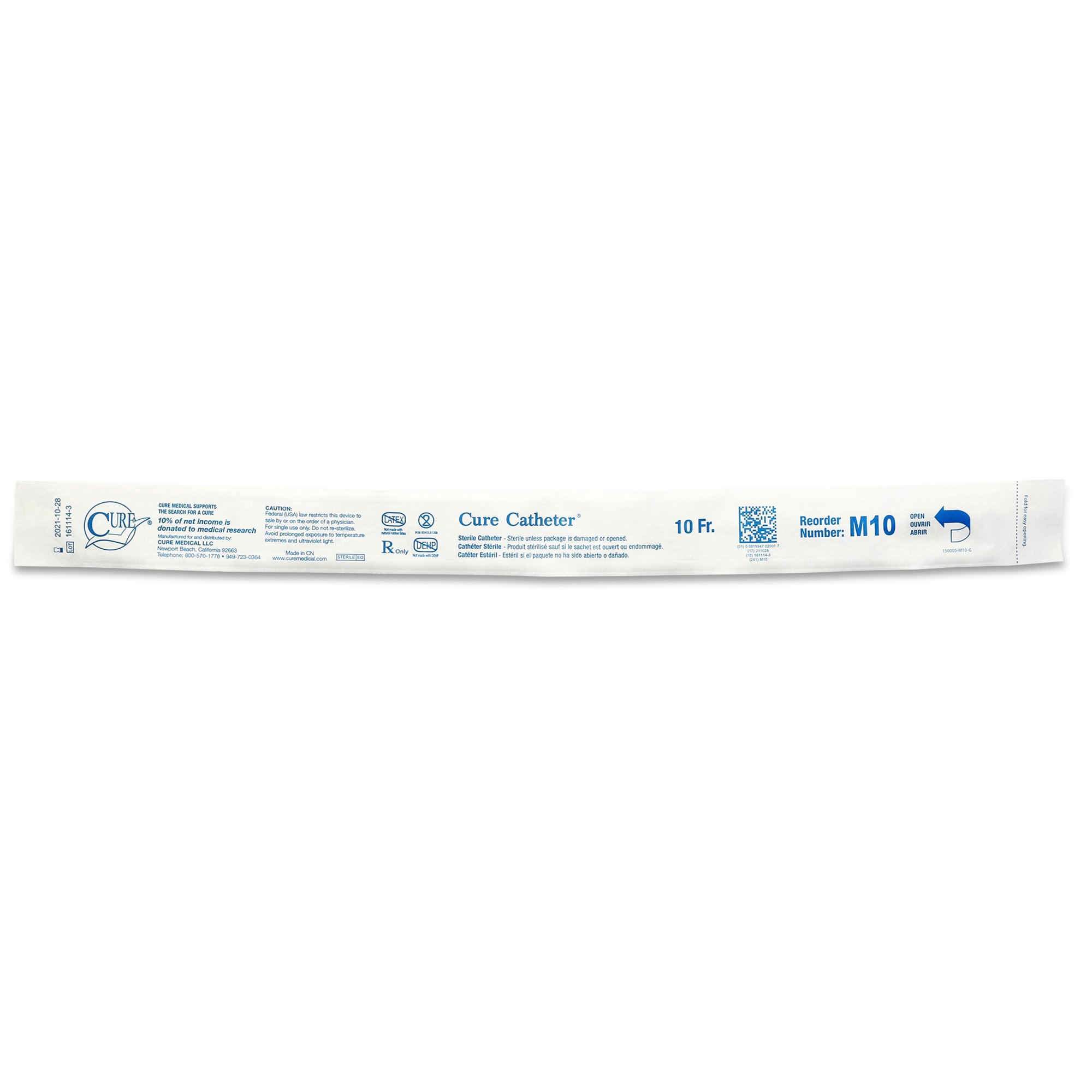 ConvaTec - M10 Cure Catheter™ Male Intermittent Catheter