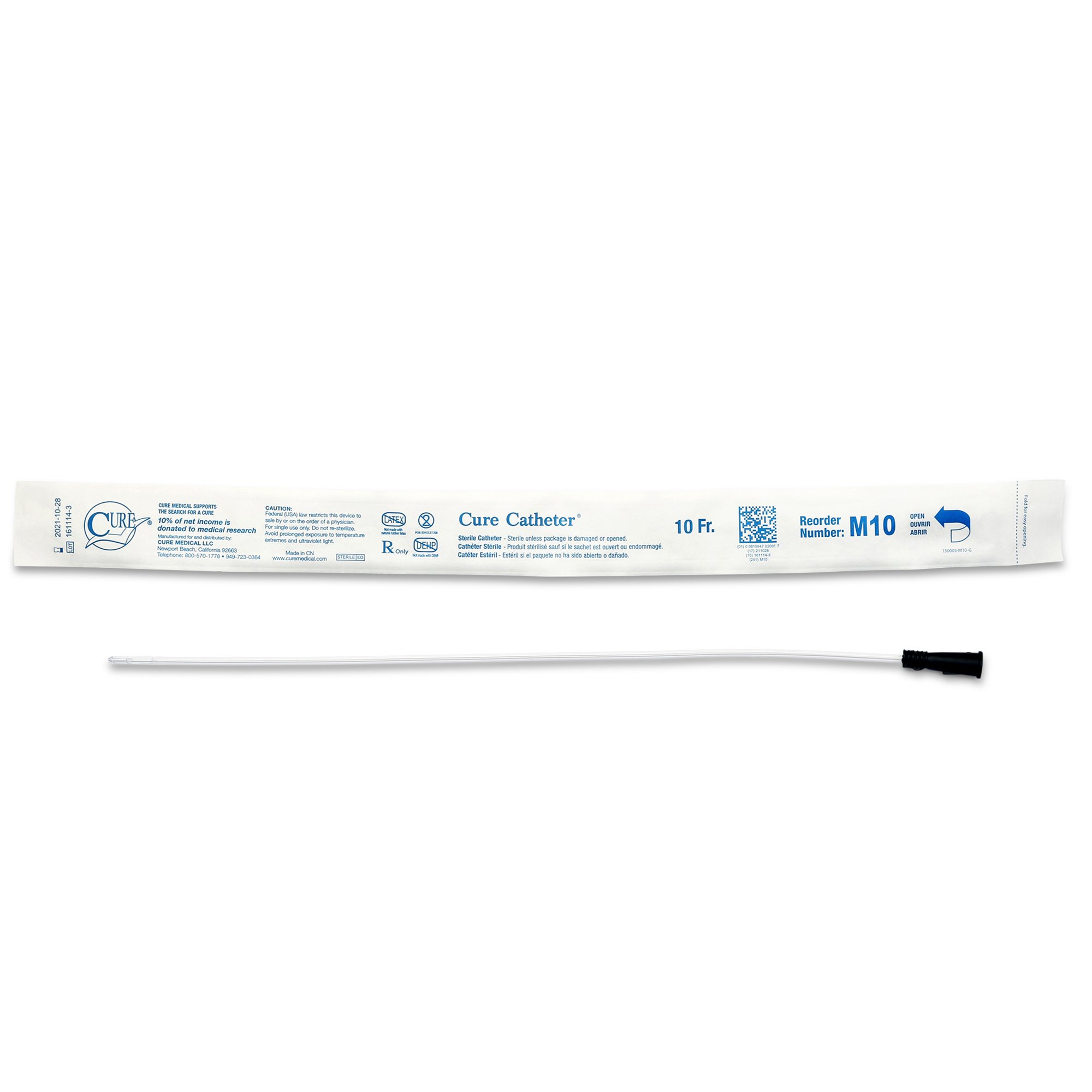 ConvaTec - M10 Cure Catheter™ Male Intermittent Catheter