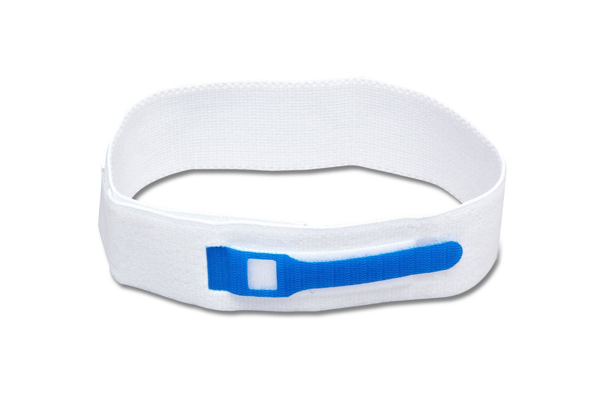 Medline - DYND16905 Catheter Strap Medline 2 X 51 Inch, 65 Inch Circumference, X-Long, Hook and Loop Closure, Elastic