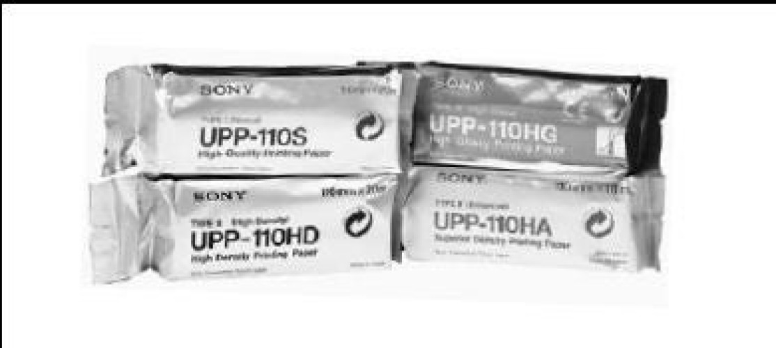 GE Healthcare - E8310KP Ultrasound Video Paper Sony® Z-Fold Color Without Grid