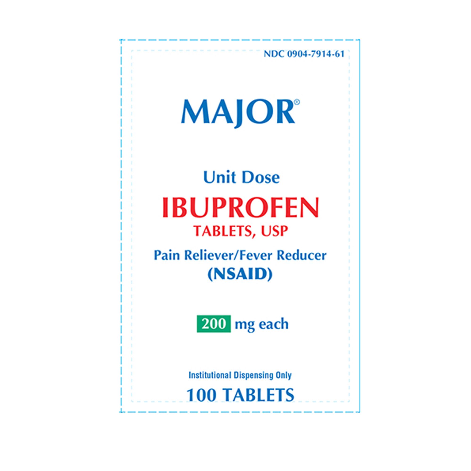 Major Pharmaceuticals - 00904791461 Major® Ibuprofen Pain Relief