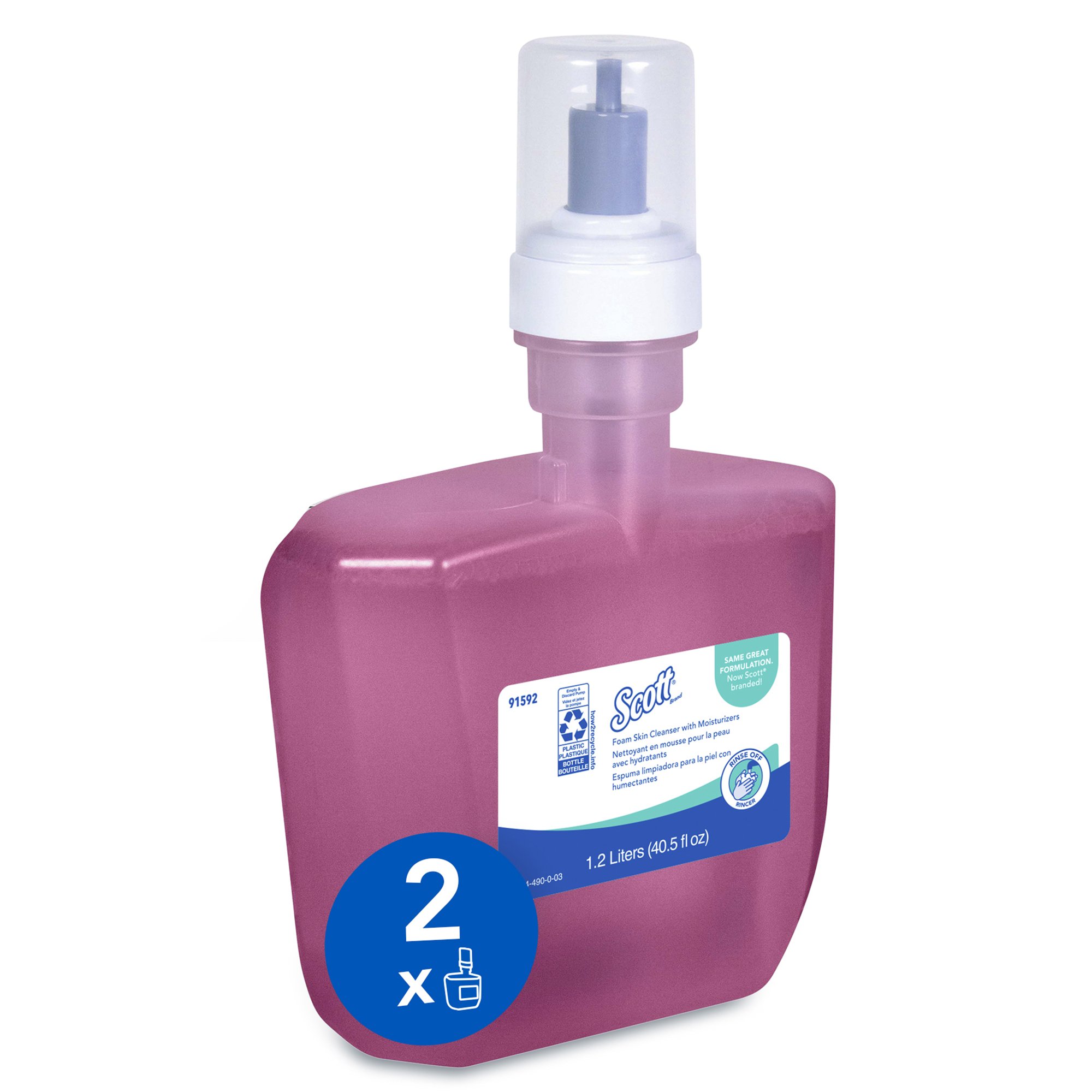 Kimberly Clark - 91592 Scott® Foam Skin Cleanser with Moisturizers