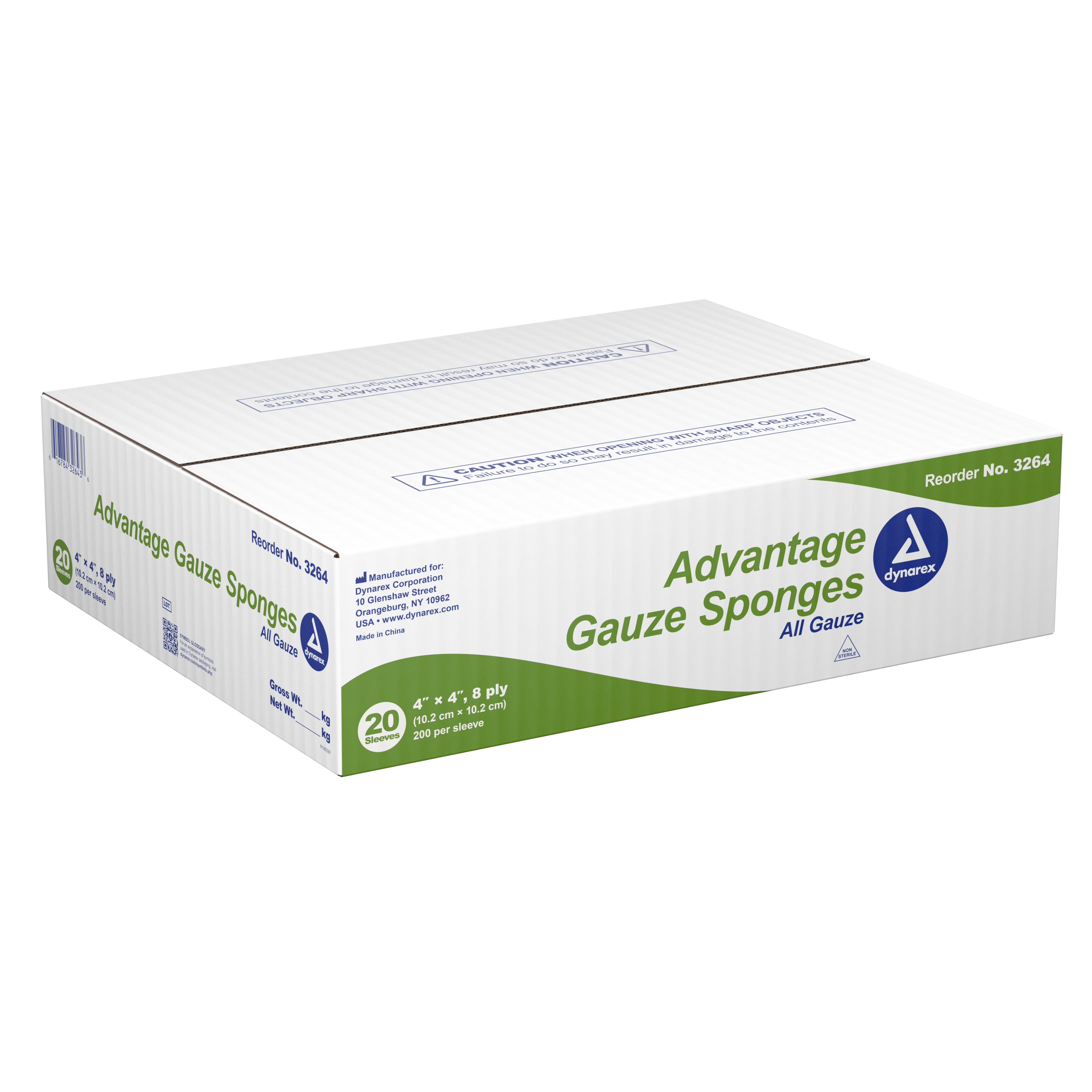 Dynarex - 3264 Advantage Gauze Sponge