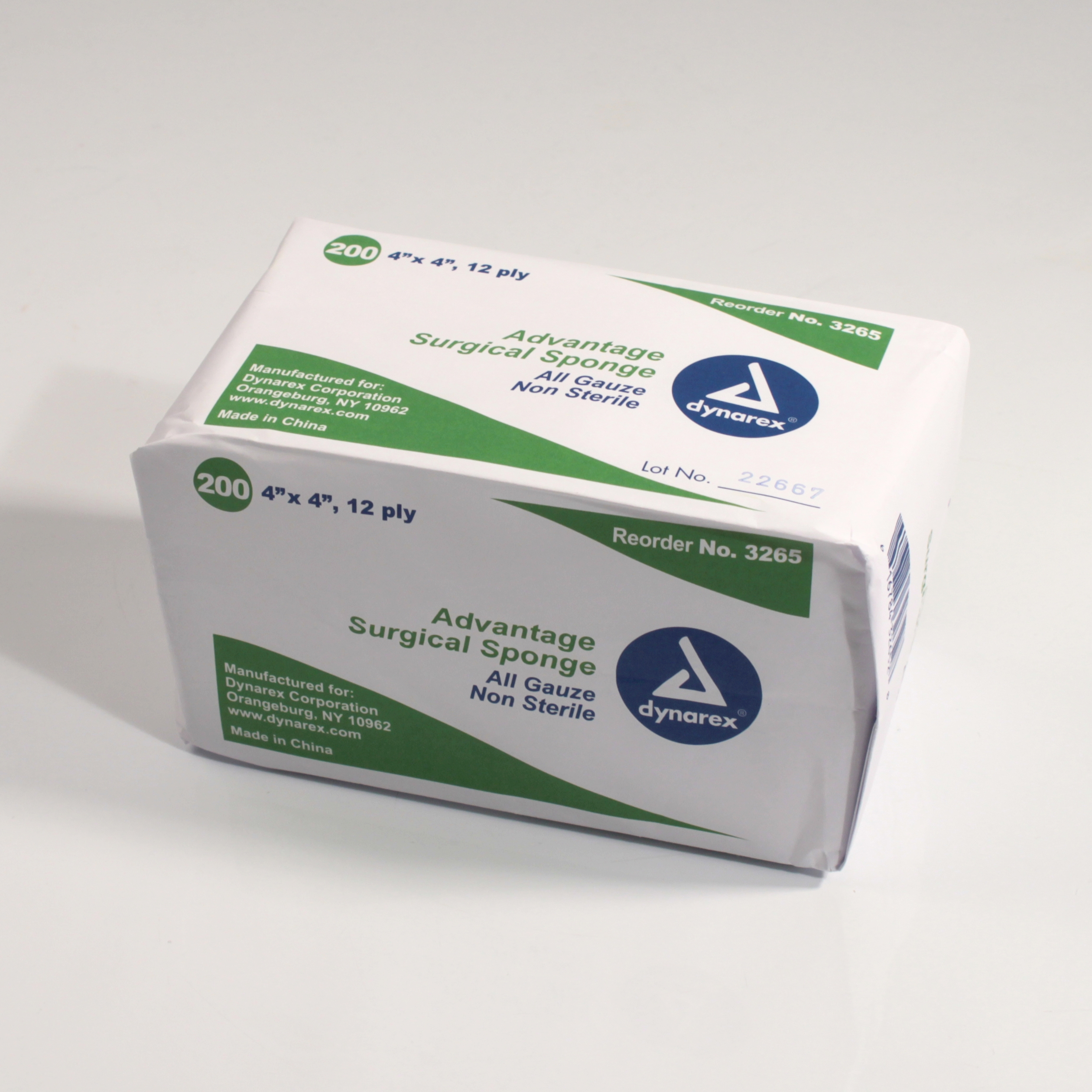 Dynarex - 3265 Advantage Gauze Sponge