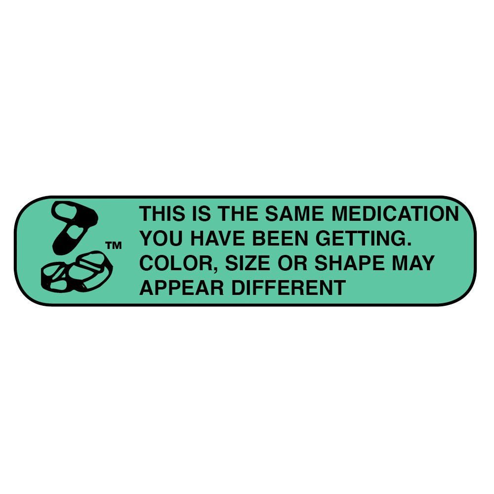 Apothecary Products - 40161 Apothecary Pre-Printed Pharmacy Label