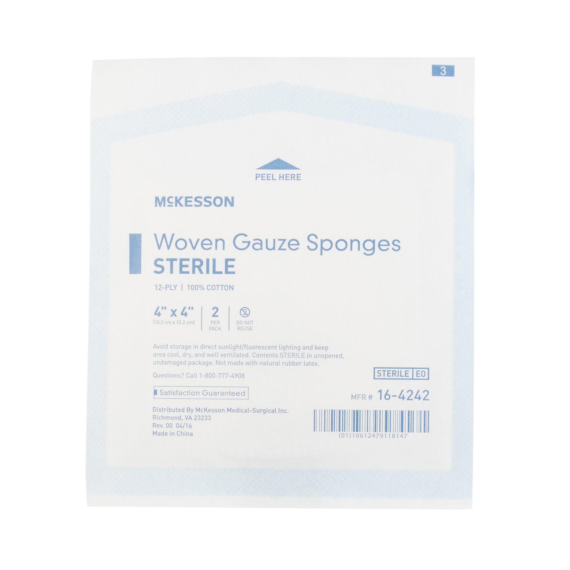 McKesson Gauze Sponge 16-4242 by McKesson Brand