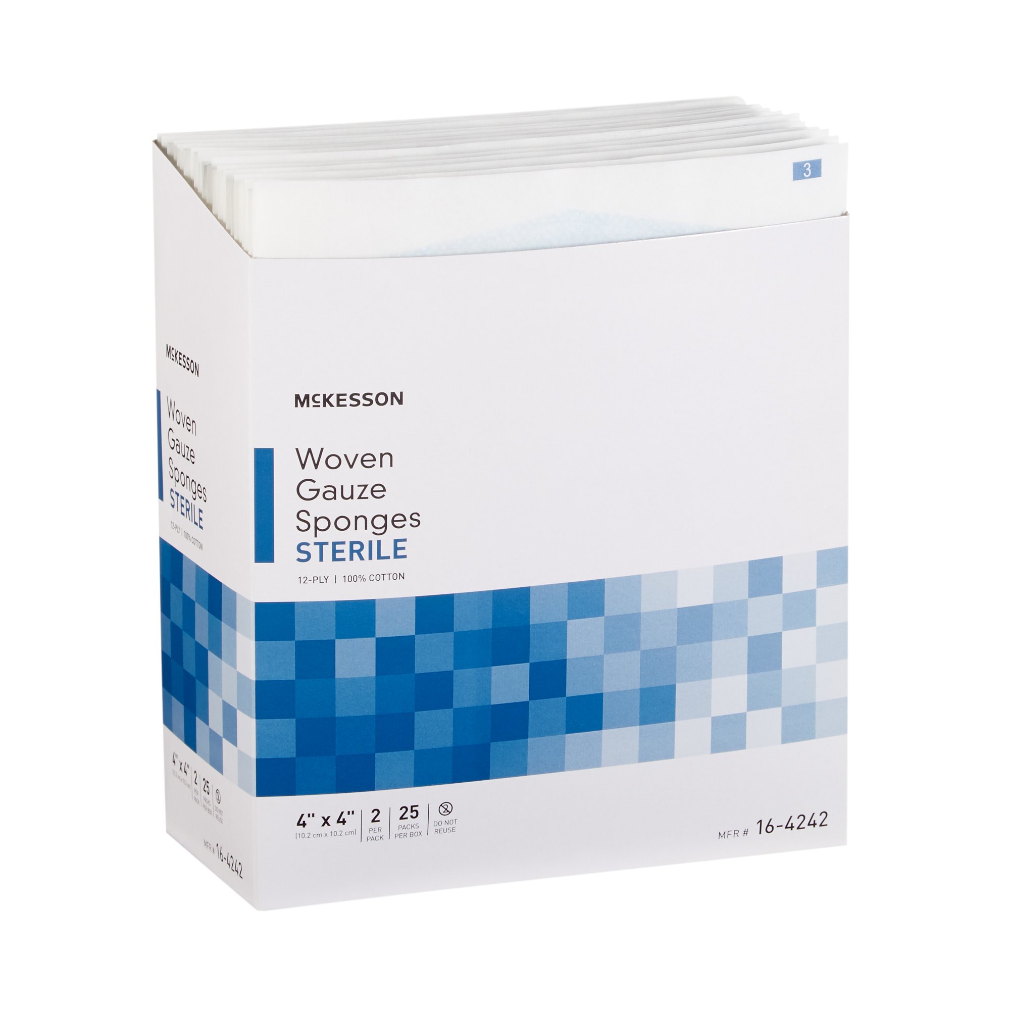 McKesson Brand - 16-4242 McKesson Sterile Gauze Sponge