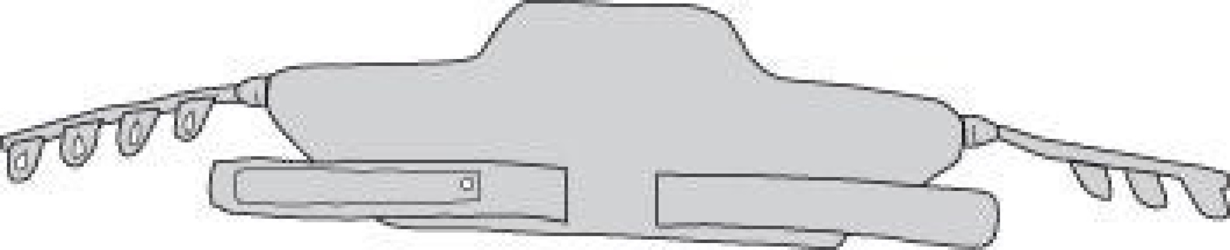 Drive DeVilbiss Healthcare - 13263B Sling 2 Point Cradle X-Large 440 lbs. Weight Capacity
