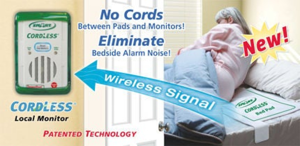 Smart Caregiver - GBW1-SYS Bed Sensor Pad CordLess® 20 X 30 Inch