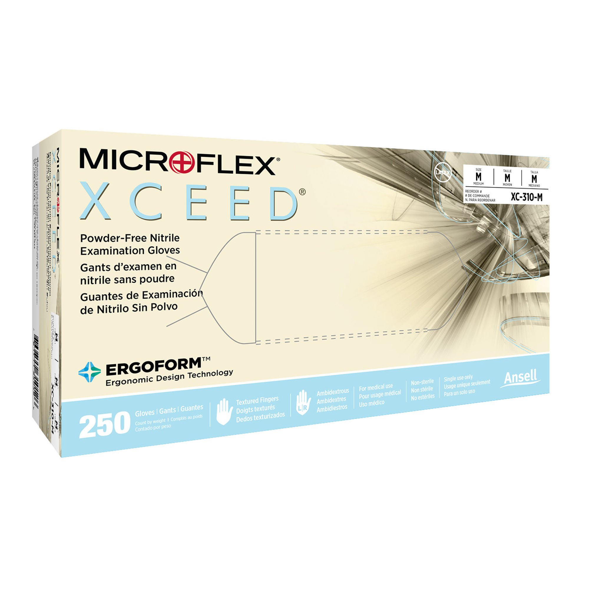 Microflex Medical - XC-310-M Microflex® Xceed™ Nitrile Gloves