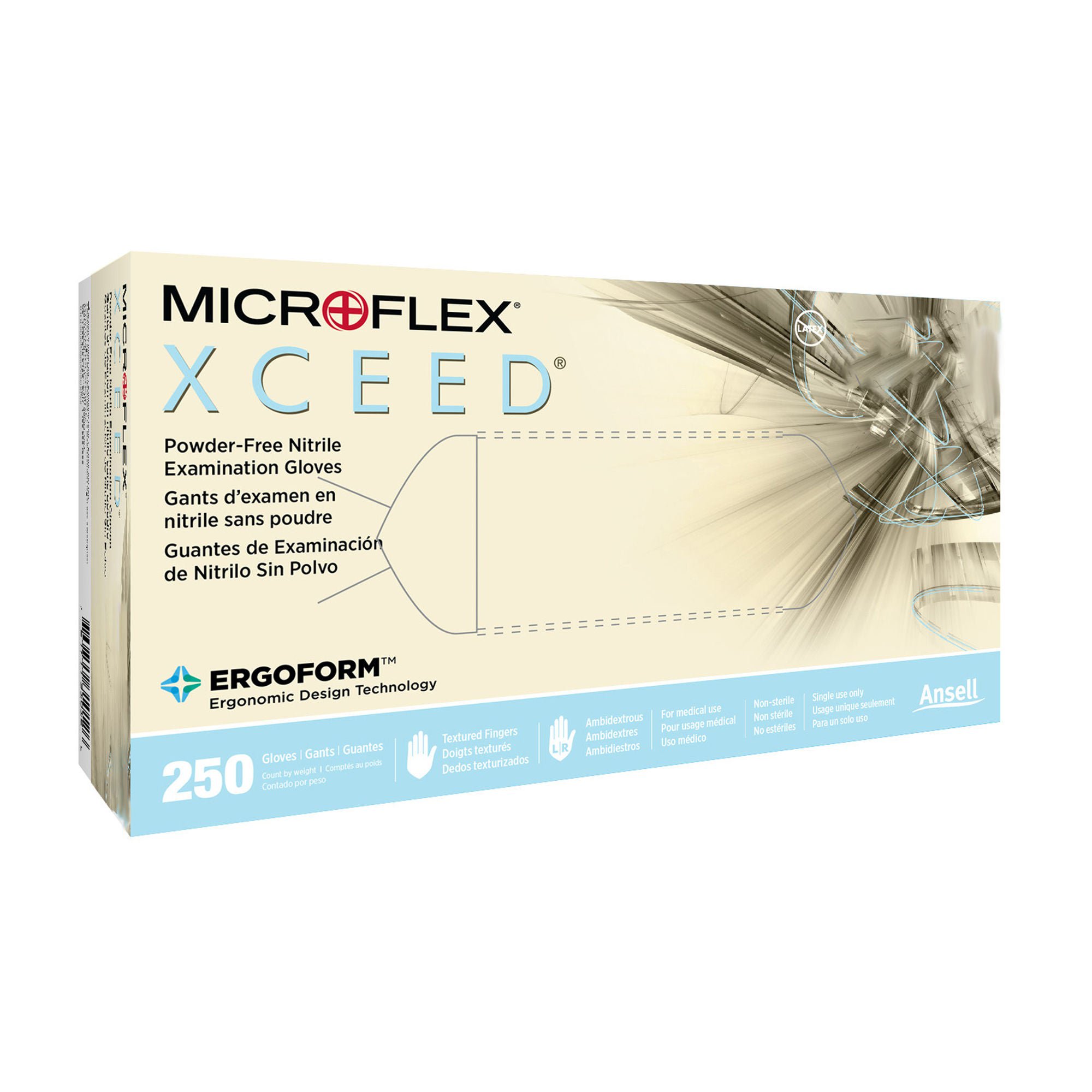 Microflex Medical - XC-310-L Microflex® Xceed™ Nitrile Gloves