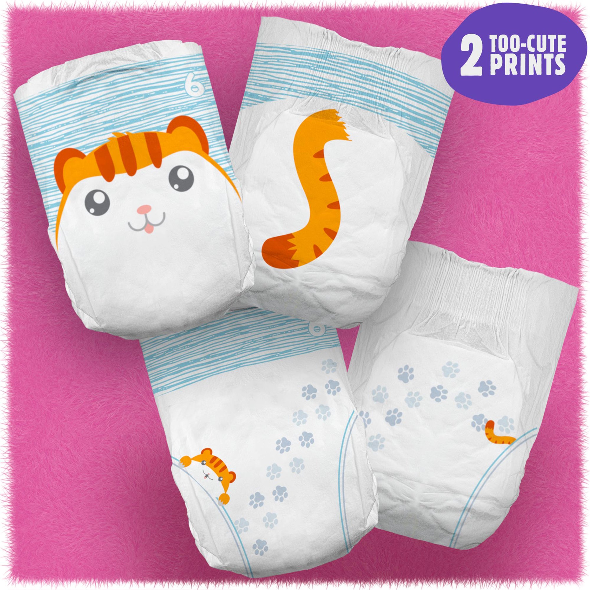 First Quality Products LLC CR6001 - Cuties® Premium Diaper, Size 6 - 23/Pack, 92/Case