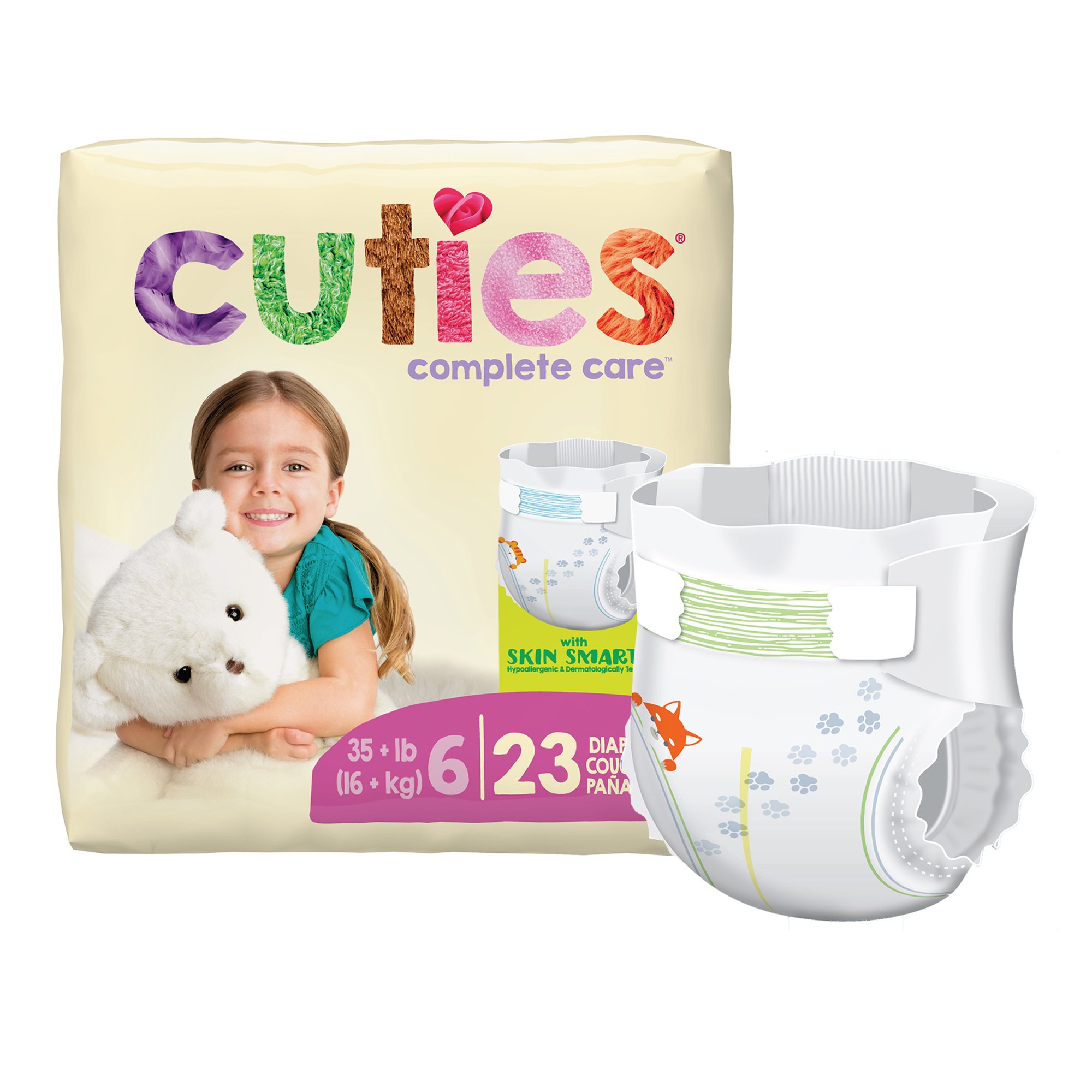 First Quality Products LLC - CR6001 Cuties® Premium Diaper