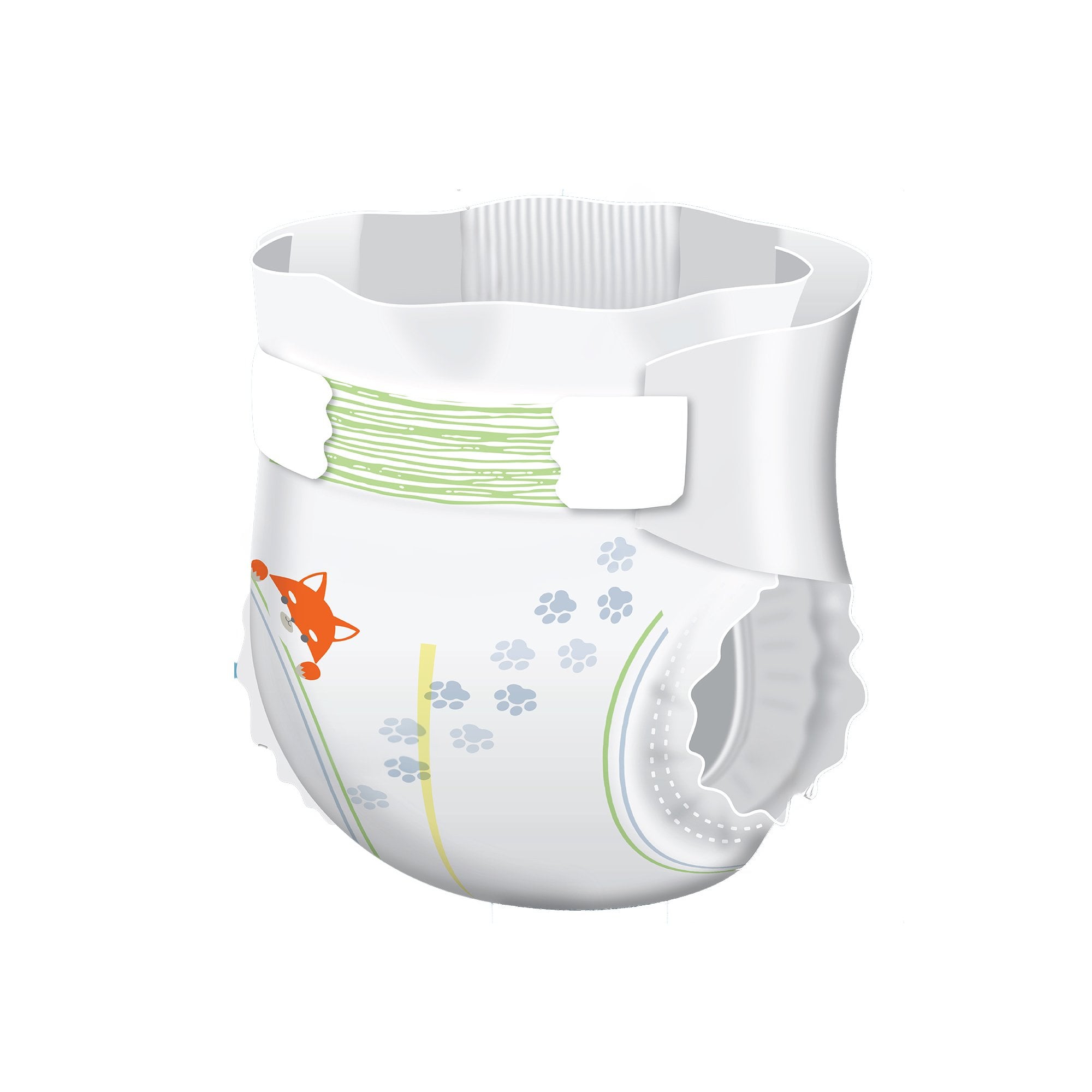 Cuties Complete Care Baby Diaper CR6001 by First Quality Products