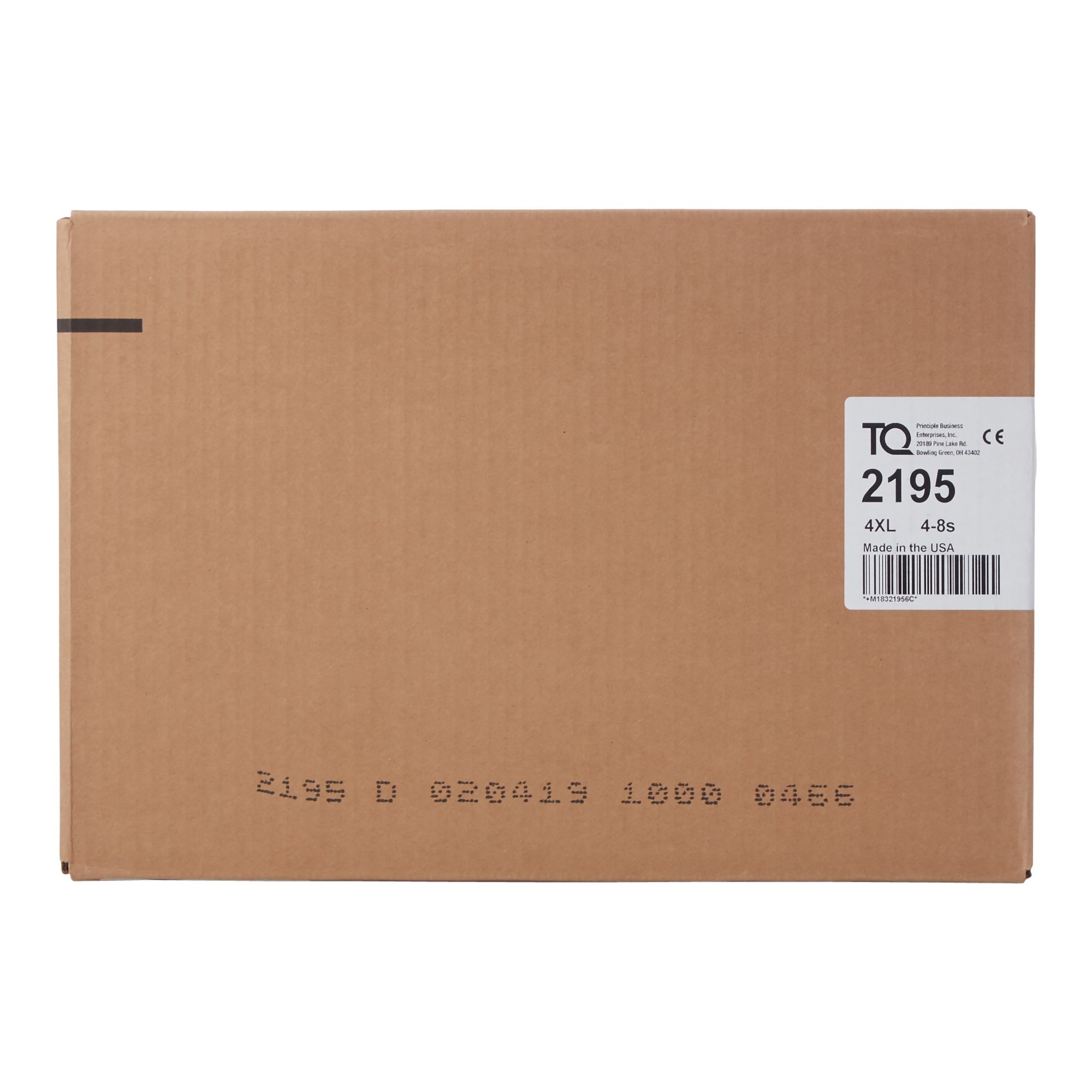 Principle Business Enterprises 2195 - Tranquility® AIR-Plus™ Maximum Protection Bariatric Incontinence Brief - 8/Bag, 32/Case