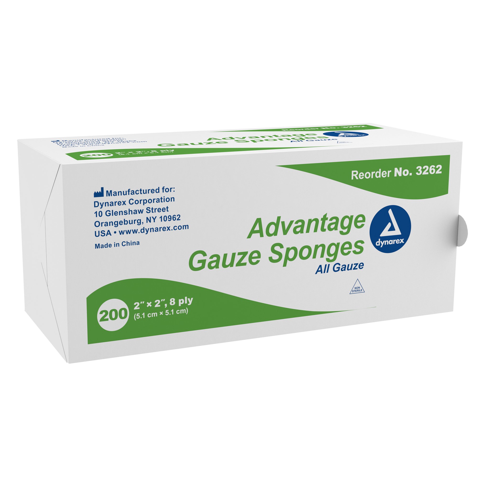 Dynarex - 3262 Advantage Gauze Sponge