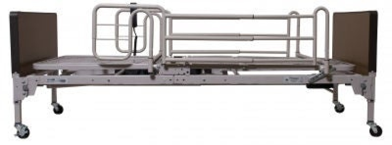 Graham-Field - GF6570B-1 Full Bed Side Rail Lumex® 62 Inch Length 13-1/2 Inch Height