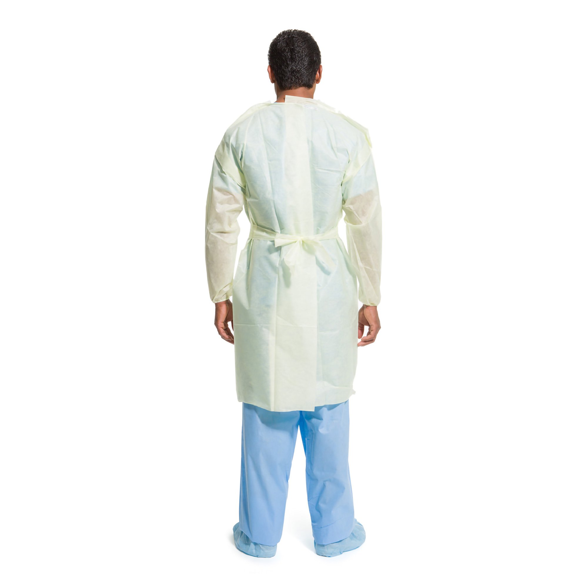 O&M Halyard Inc 13962 - Halyard Basics* Tri-Layer AAMI2 Protective Procedure Gown - 10/Pack, 100/Case