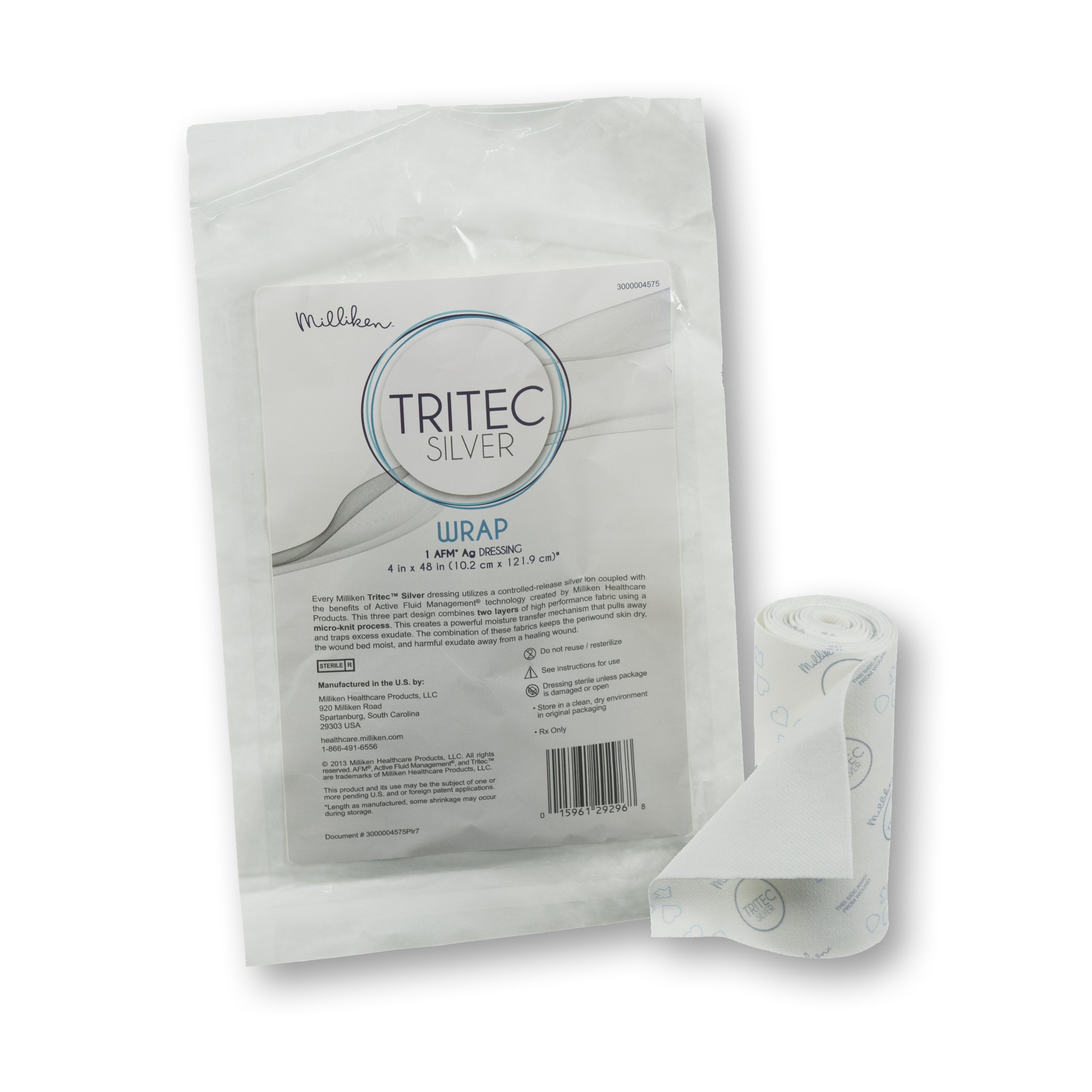 Ovik Health LLC 3000004575 - Tritec™ Silver Dressing, 4 x 48 Inch - 1/Each, 10/Case