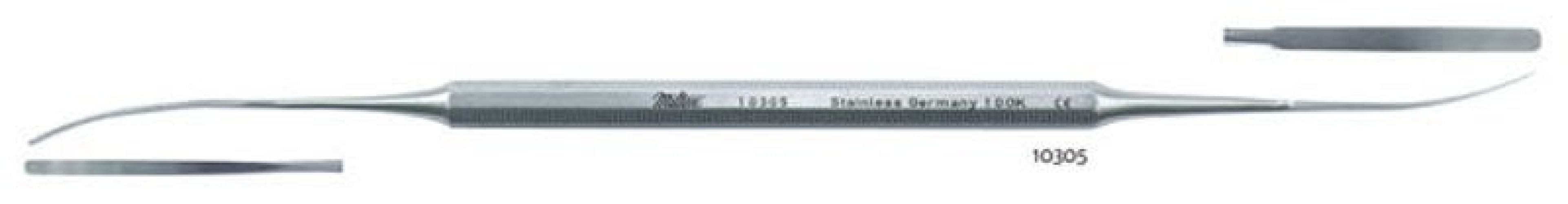 Integra Lifesciences - 10305 Phlebectomy Extractor Miltex® Varady 7 Inch Length German Stainless Steel
