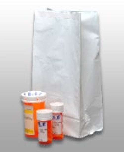 Elkay Plastics - WPB7415 Pharmacy Bag Elkay® Plastics 4 X 7 X 14 Inch White Adhesive Closure