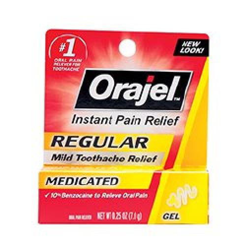 Church and Dwight 10237070125 - Orajel® 3X Medicated for Toothache & Gum Gel - 1/Each